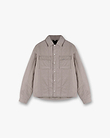 Quilted Overshirt - Mittelgrau - S / Mittelgrau