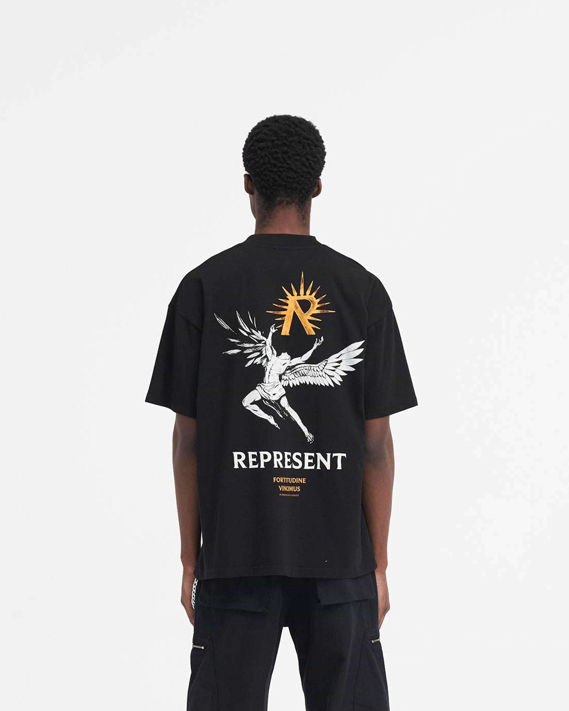 Icarus T-Shirt - Negro Intenso