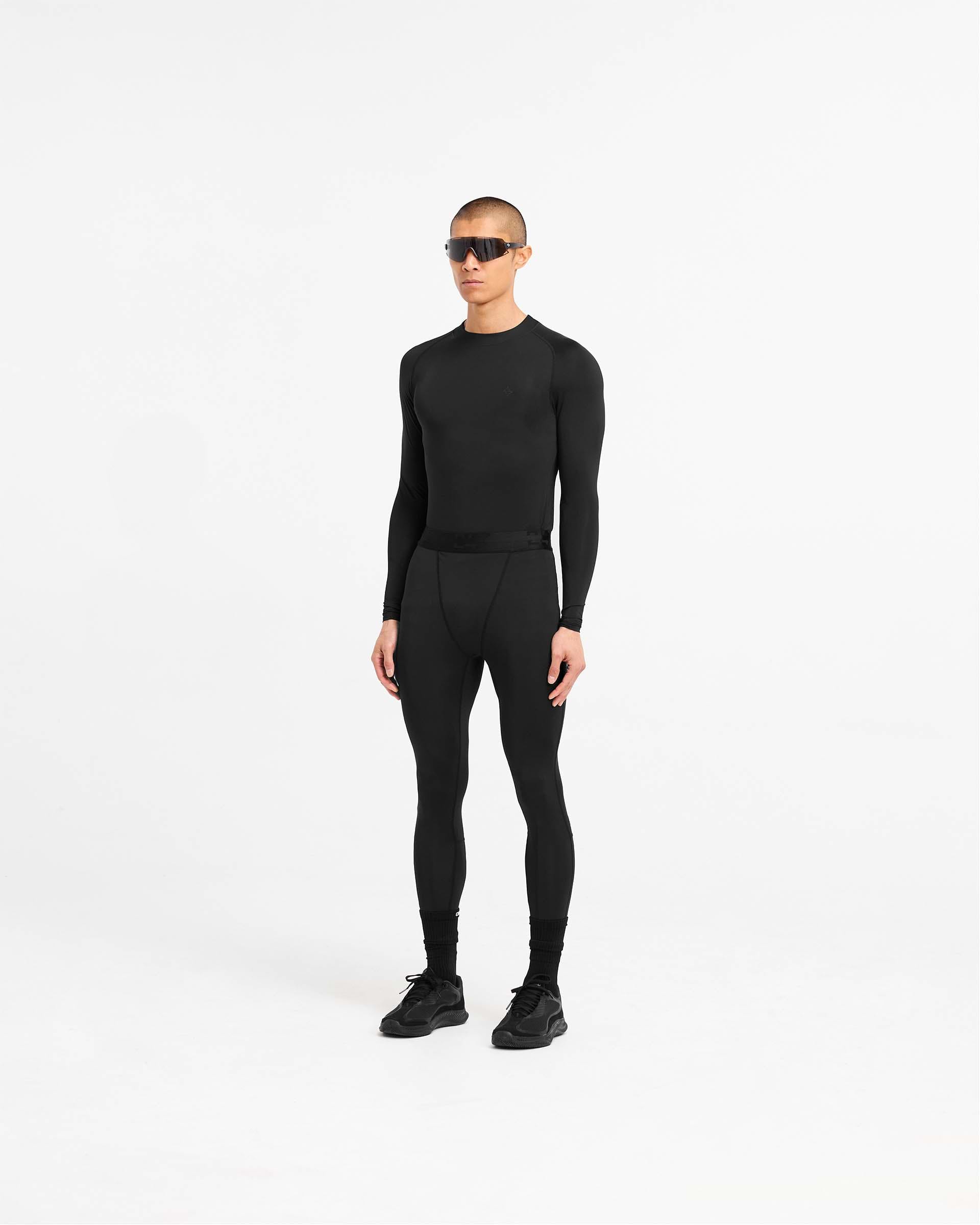 247 Compound Long Sleeve T-Shirt - Negro