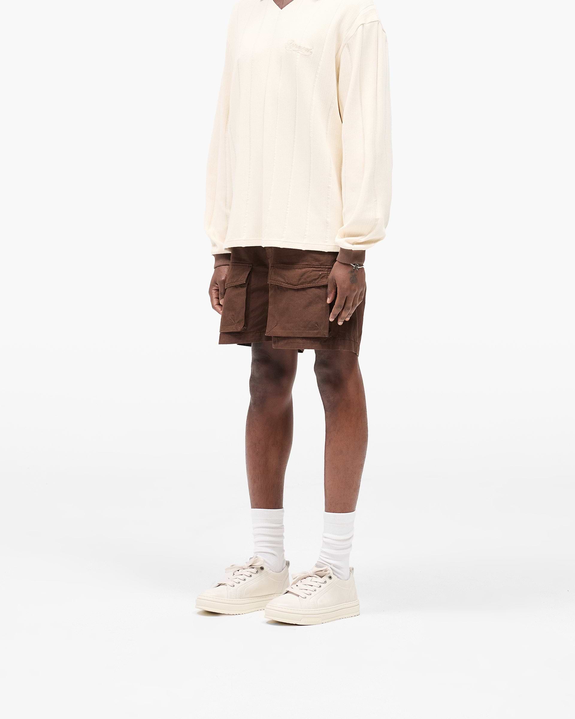 Front Pocket Cargo Short - Tabak.