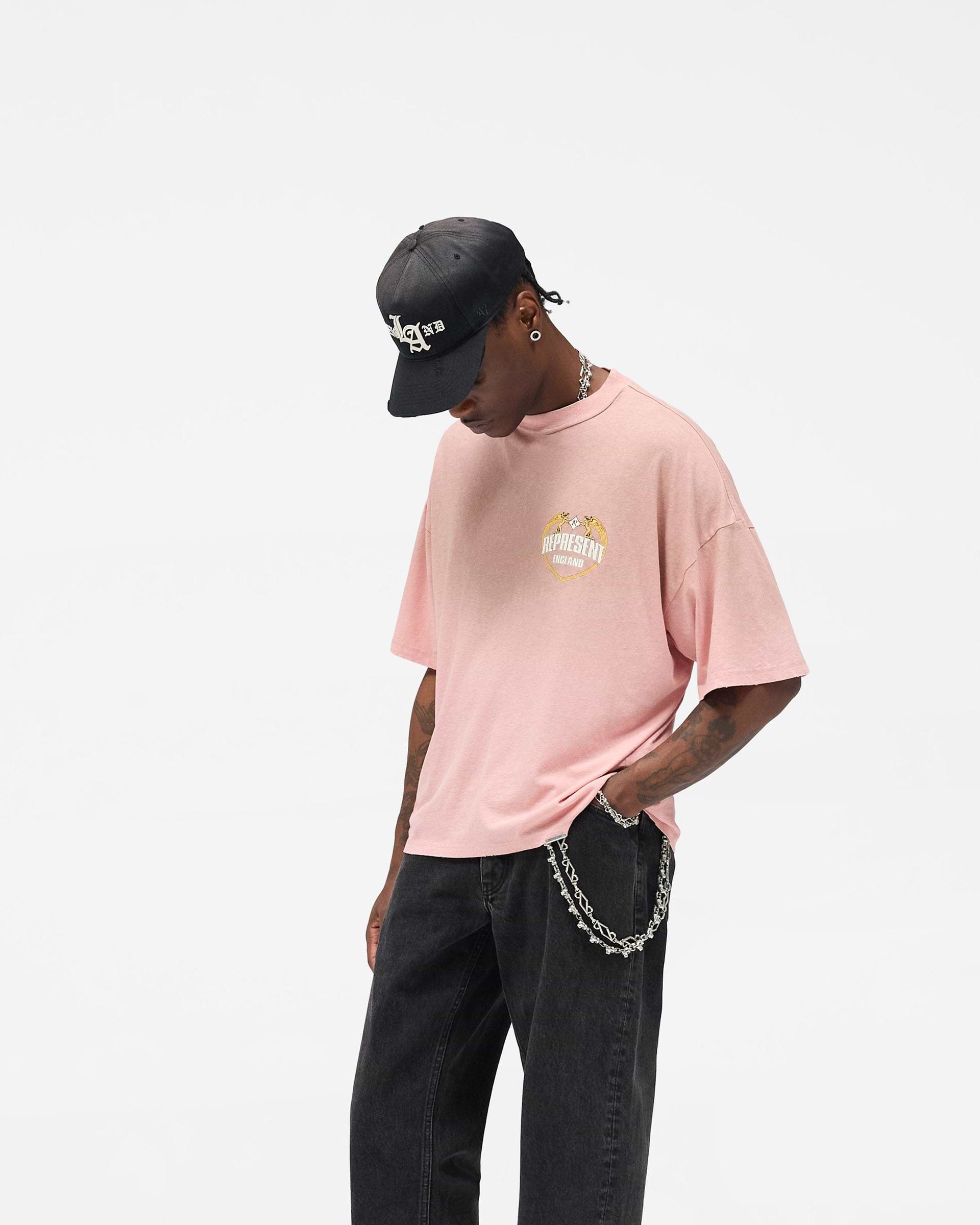 Angel Border T-Shirt - Quartz