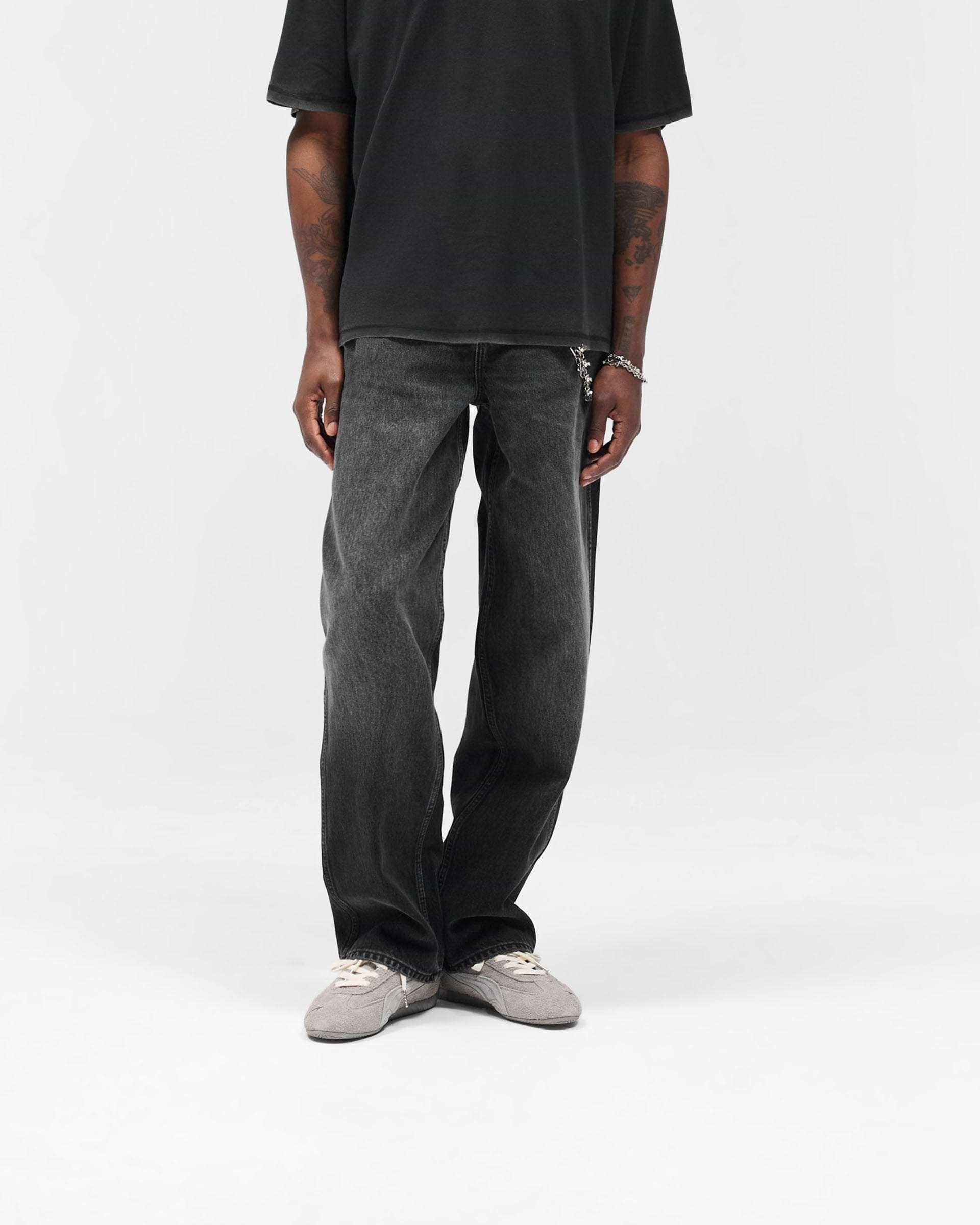 R3 Baggy Denim - Aged Black