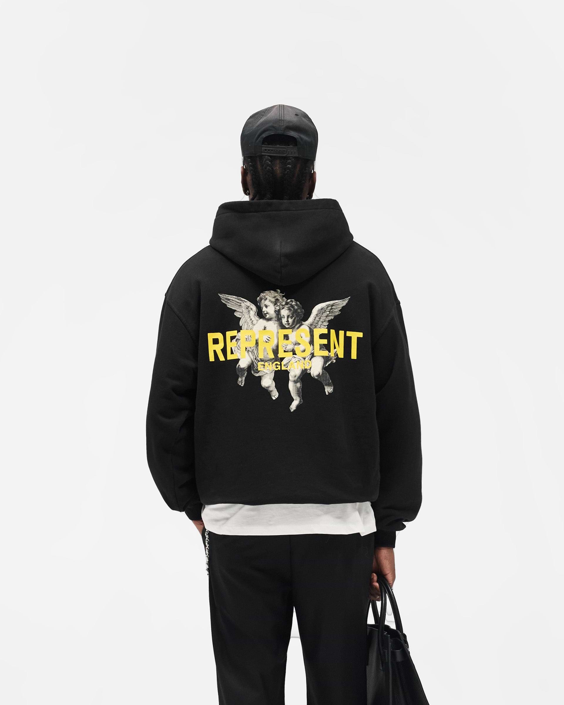 Legacy Cherubs Hoodie - Jet Black