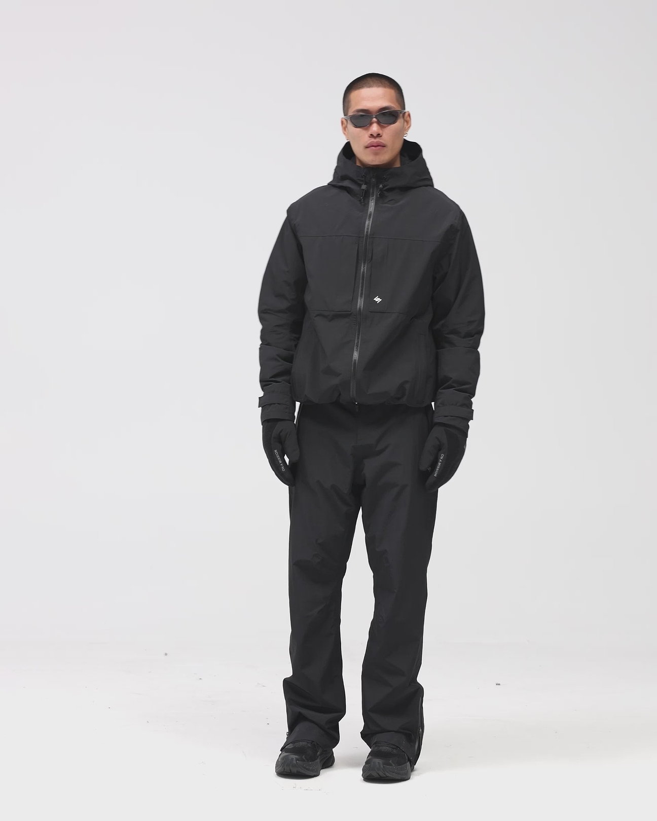 Black 247 Taped Jacket | 247 Waterproof Jacket | REPRESENT