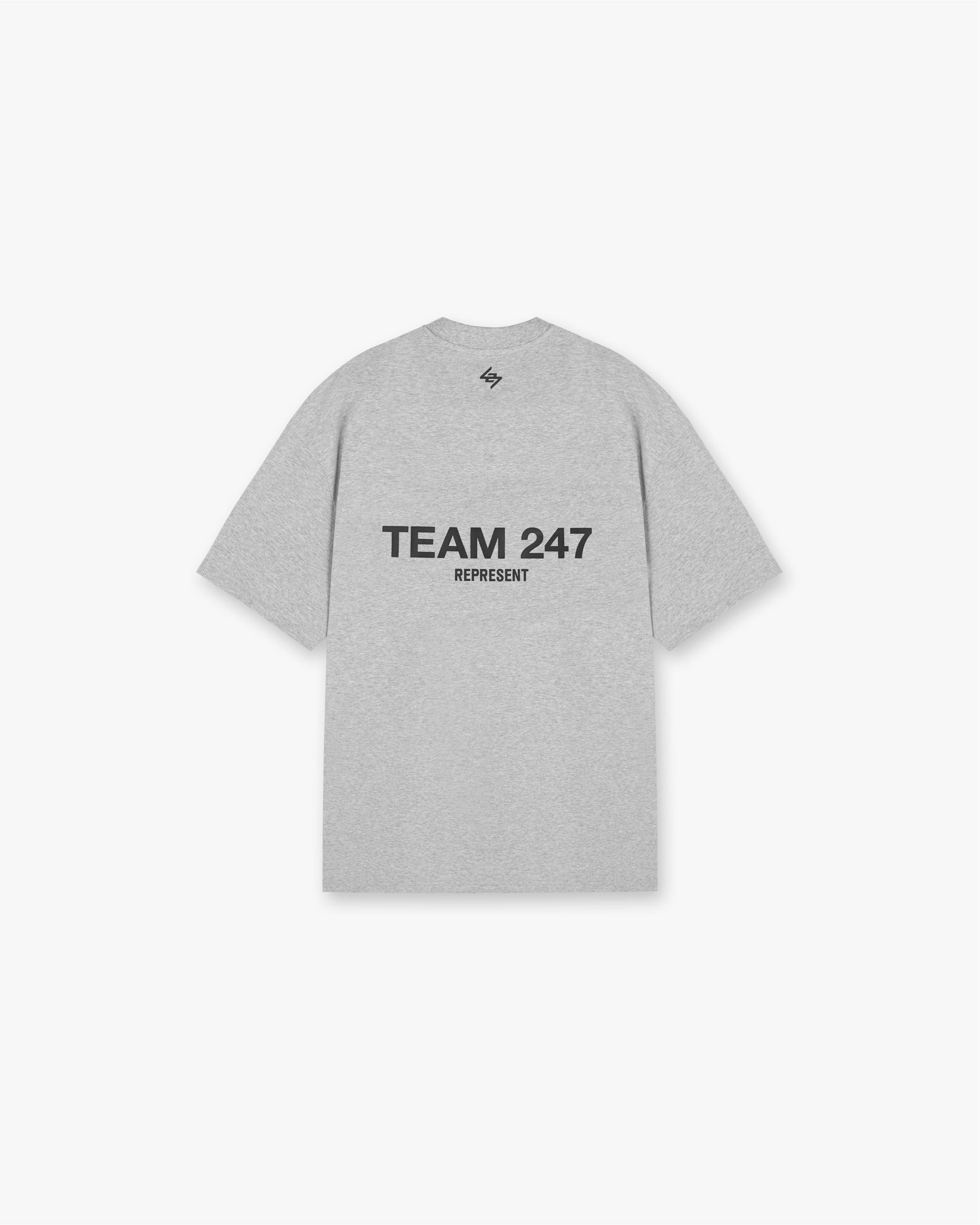 Team 247 Oversized T-Shirt - Gris Ceniza