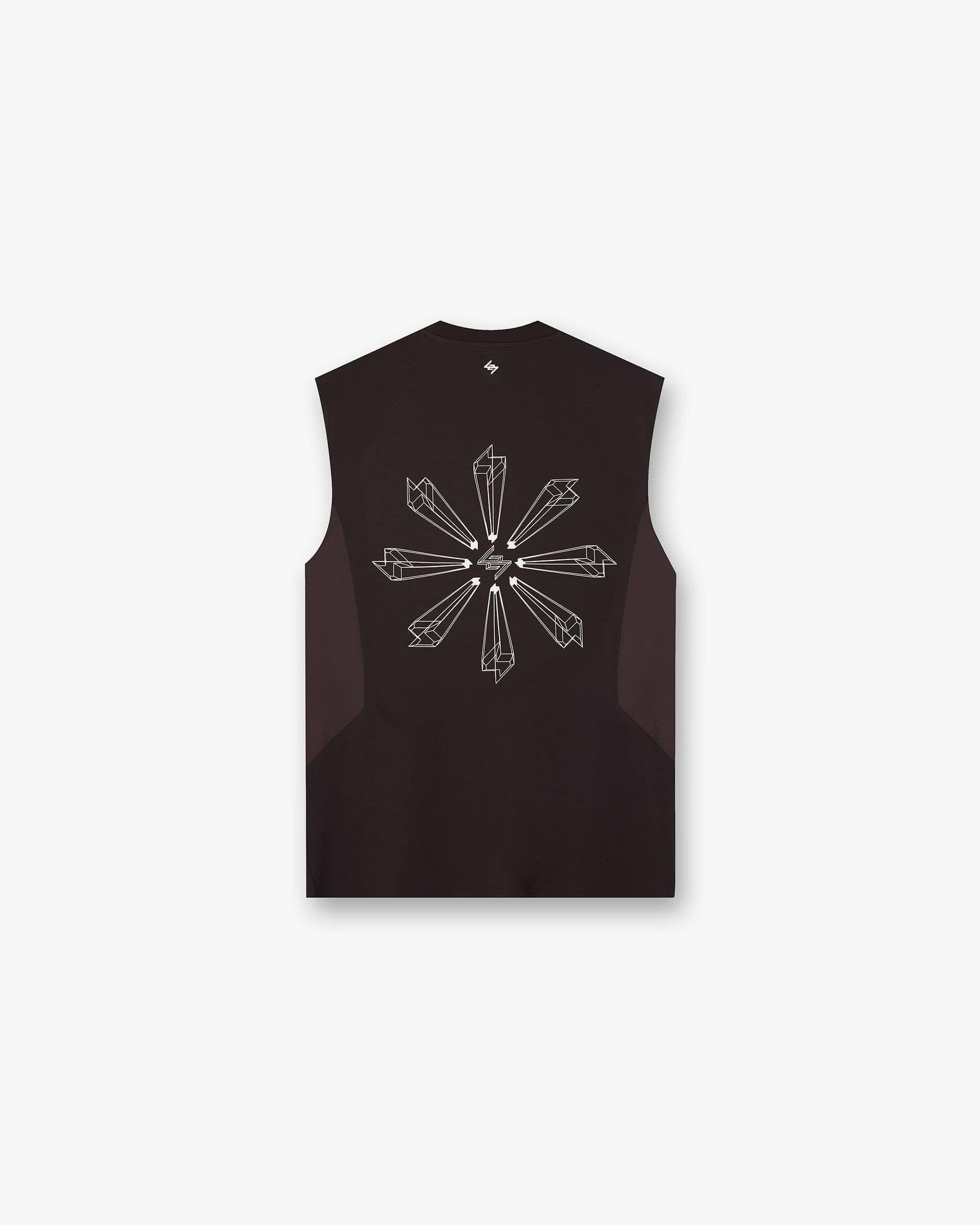 247 Uprising Oversized Tank - Chocolate