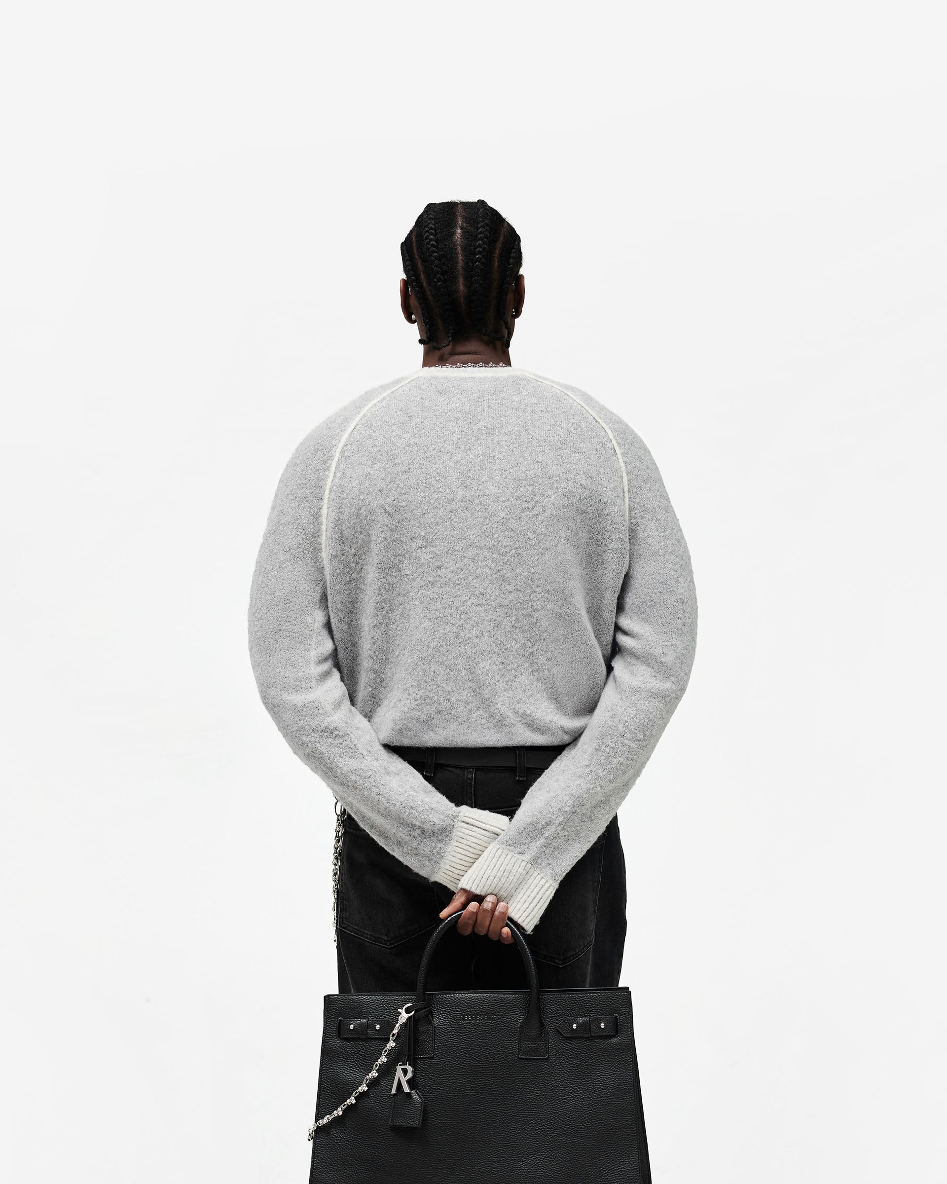 Laurel Knit Sweater - Sun Fade Grey
