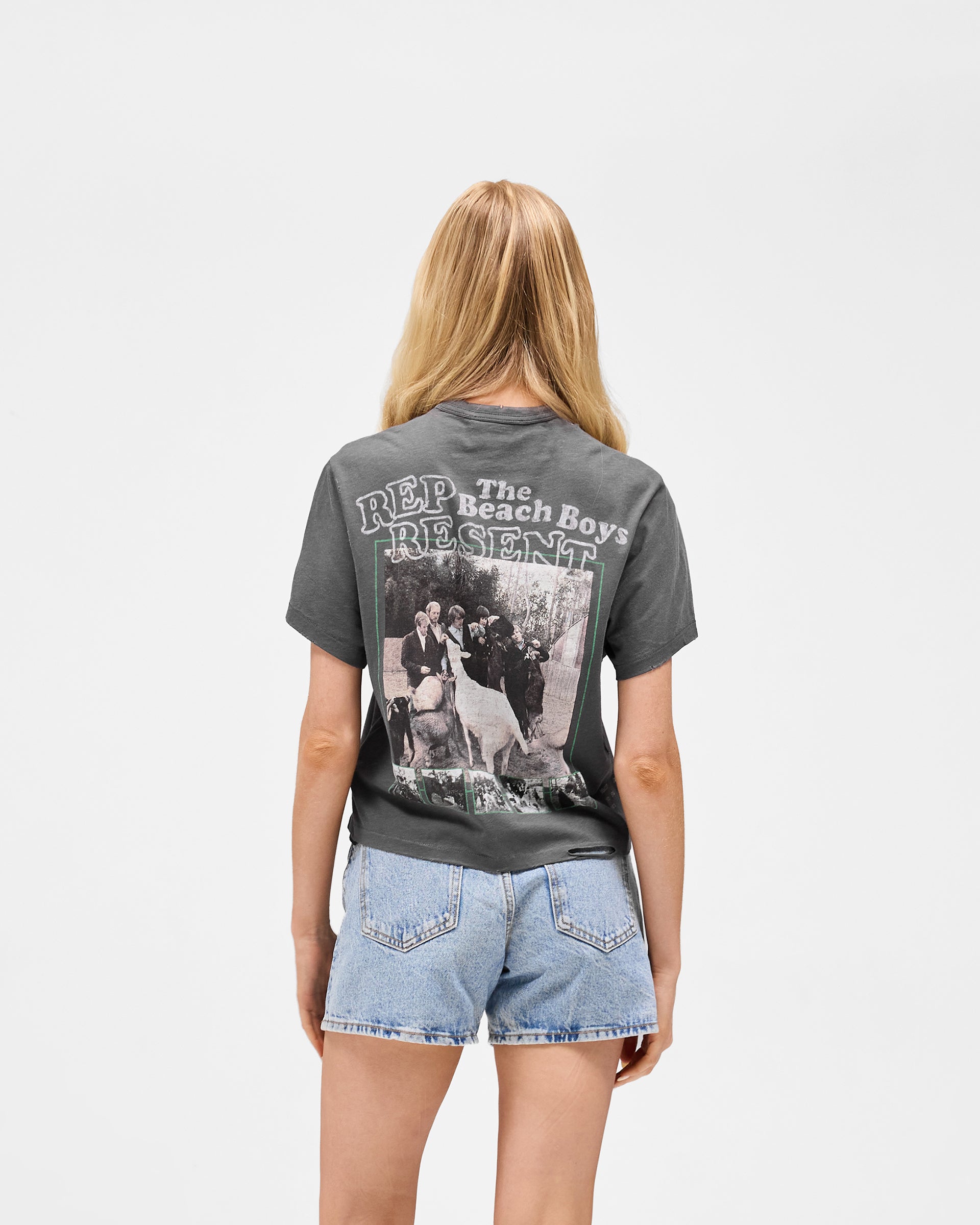 Represent x Beach Boys Pet Sounds T-Shirt - Sunfade Grey