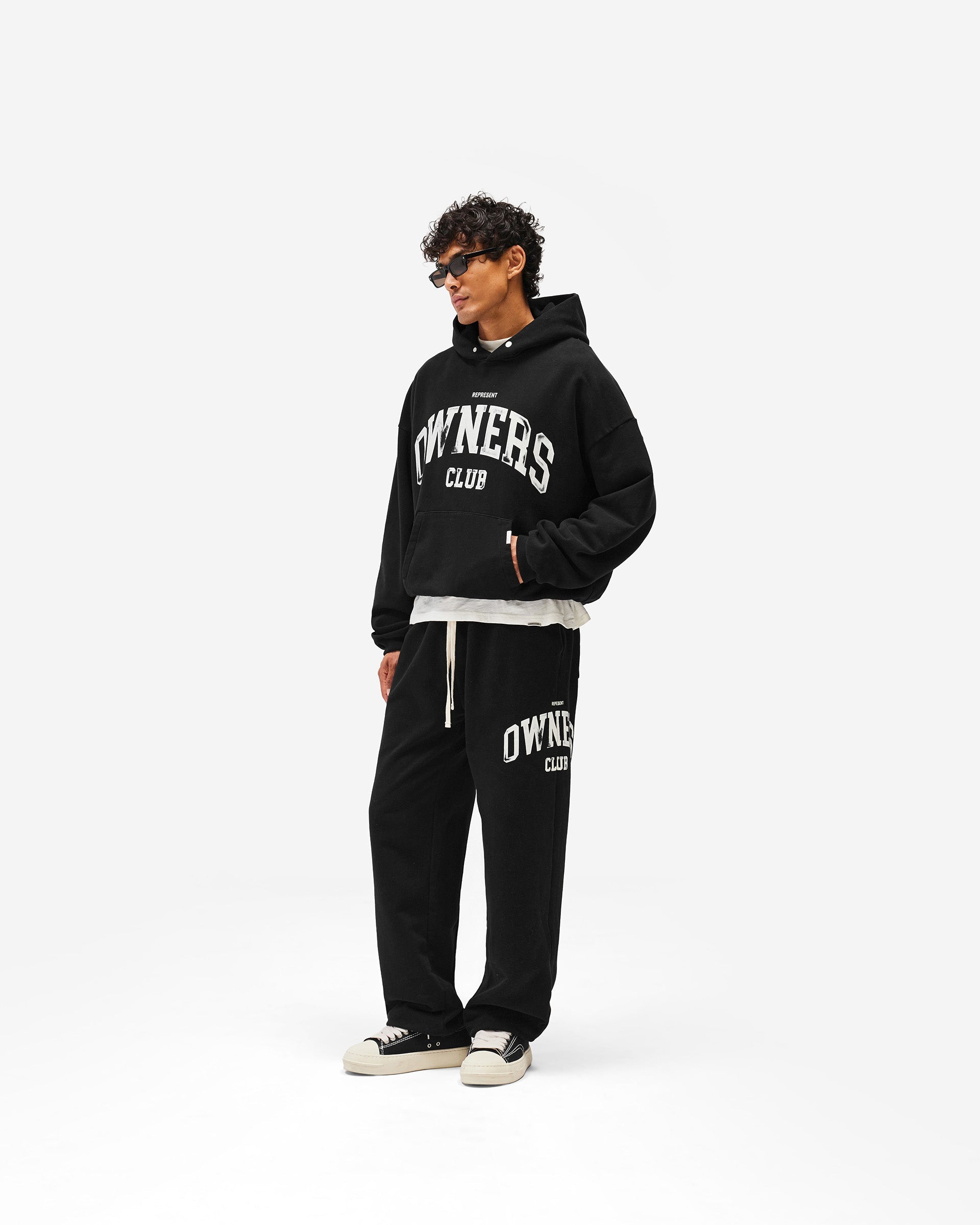 Represent Owners Club Hoodie - Jet Black