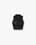 247 Zip Front Performance Crop