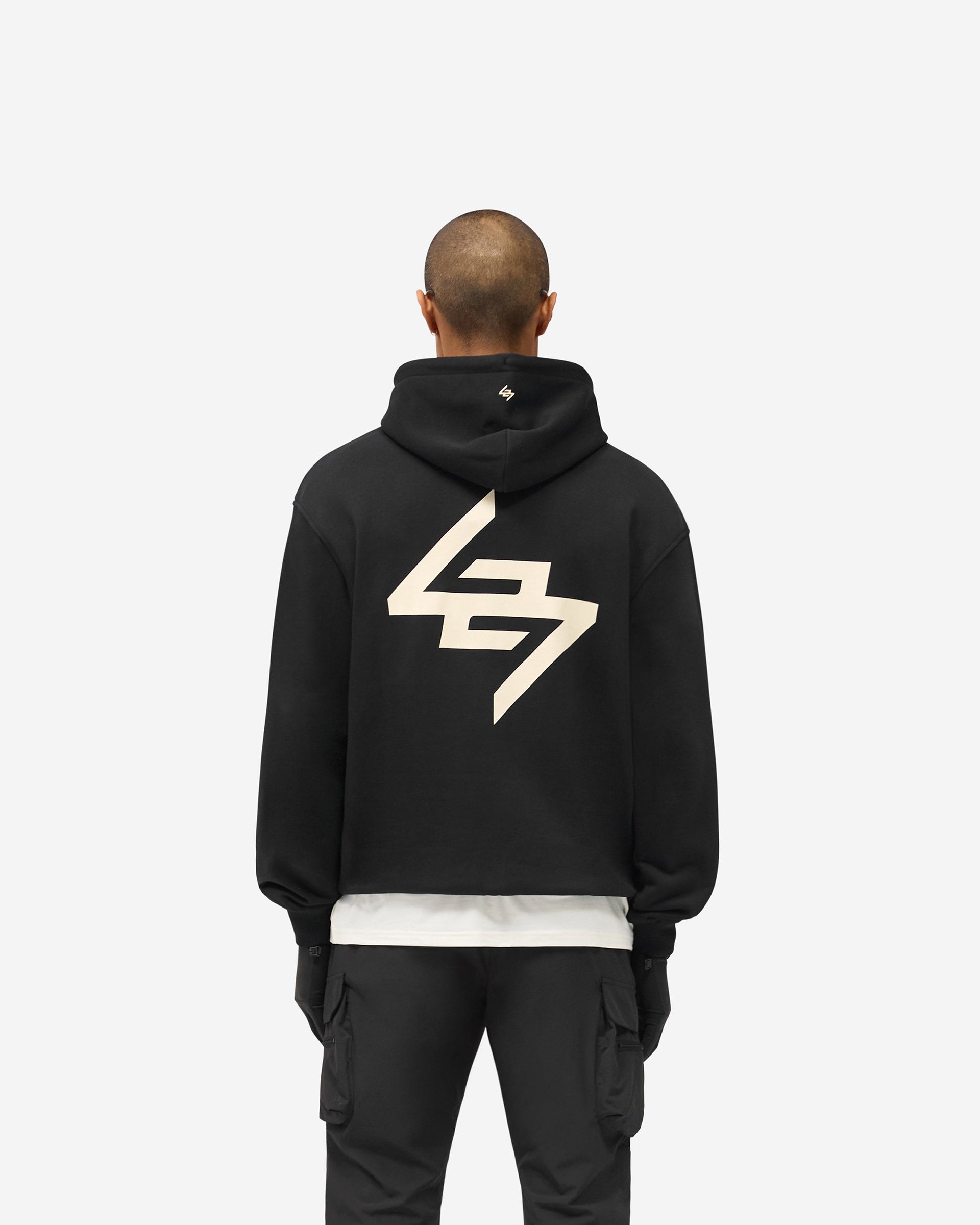 247 DNA Graphic Hoodie - Jet Black