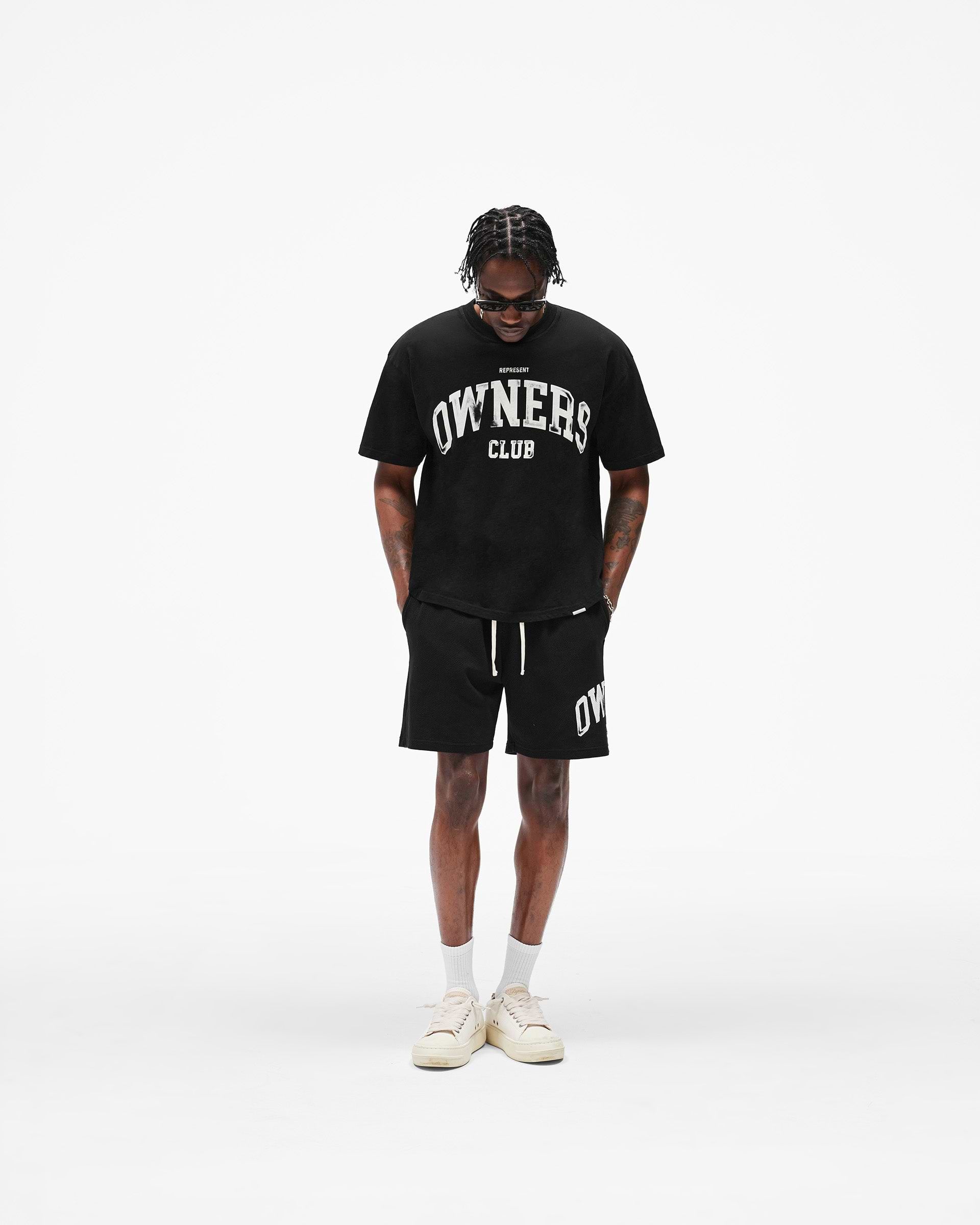Represent Owners Club T-Shirt - Jet Black