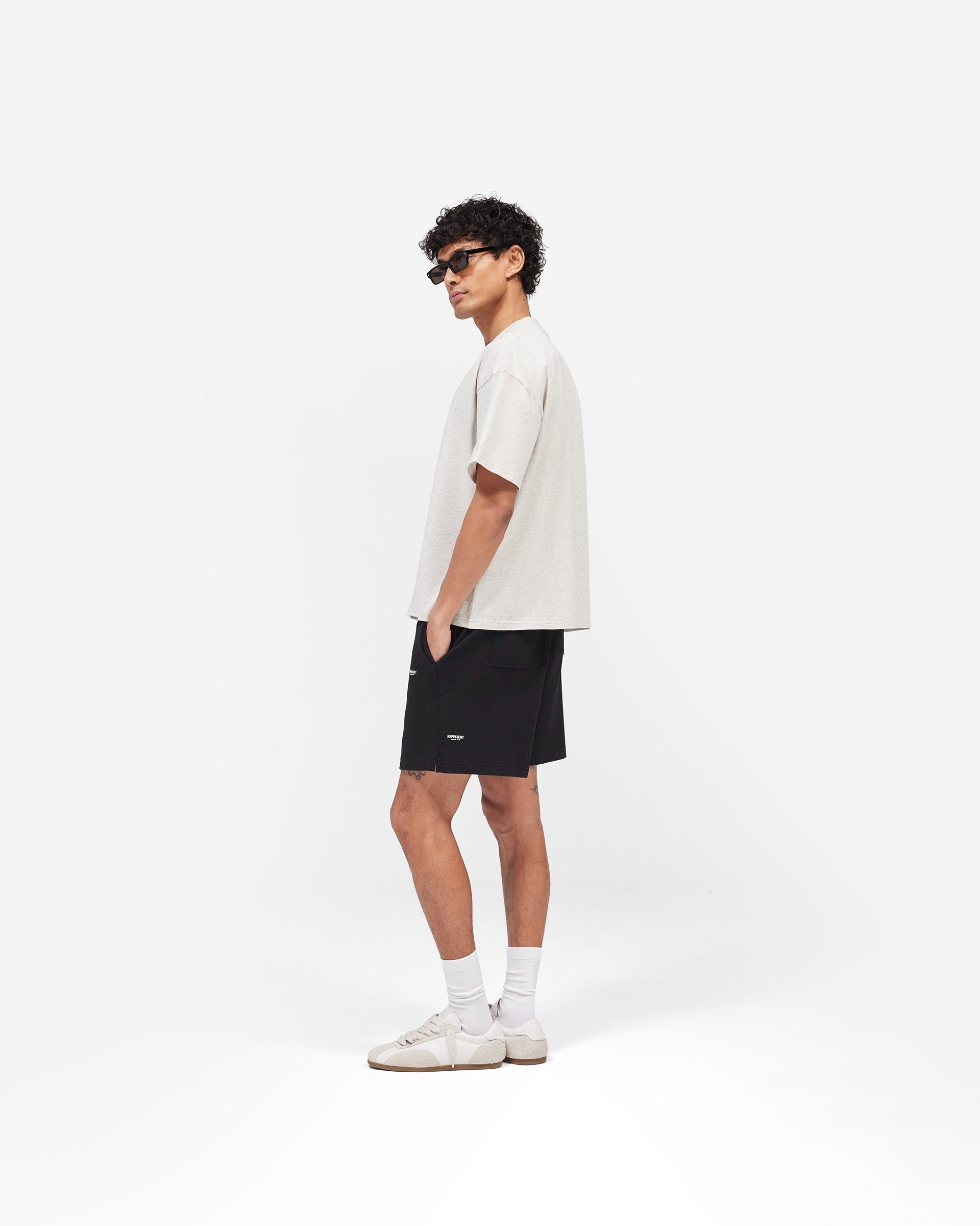 Micro Owners Club Mesh Shorts - Black