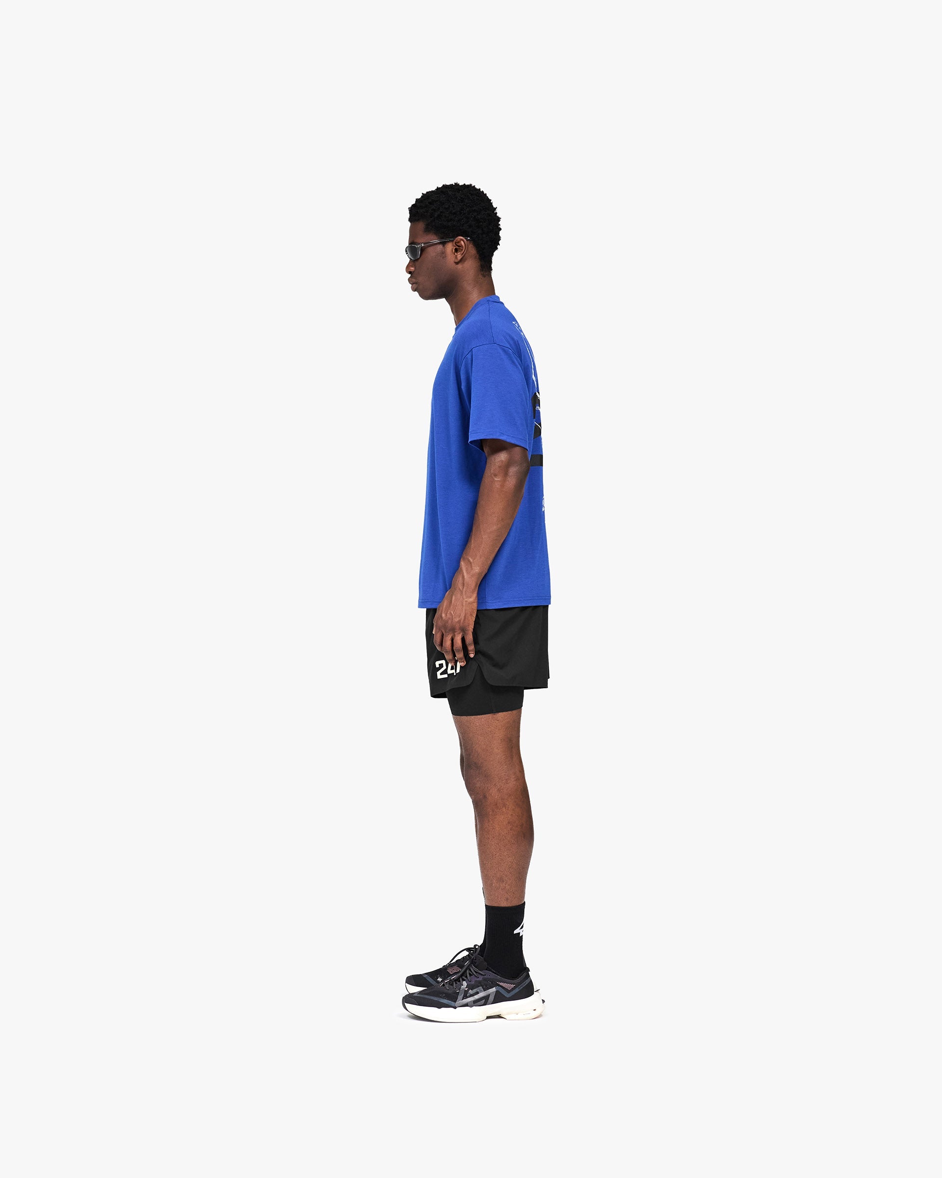 247 Stockholm Oversized T-Shirt - Blue