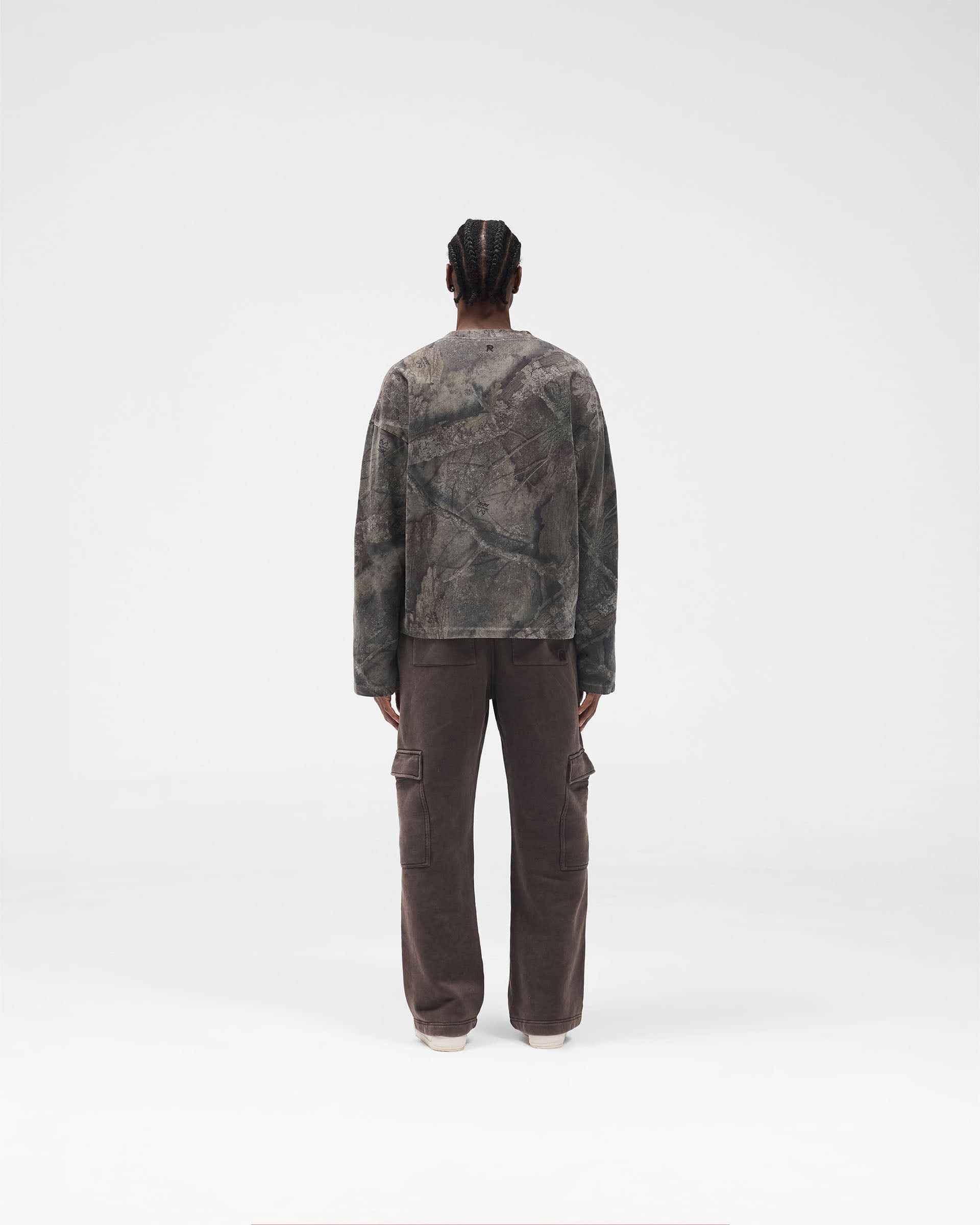 Initial Overdye Realtree® Long Sleeve T-Shirt - Overdyed Black
