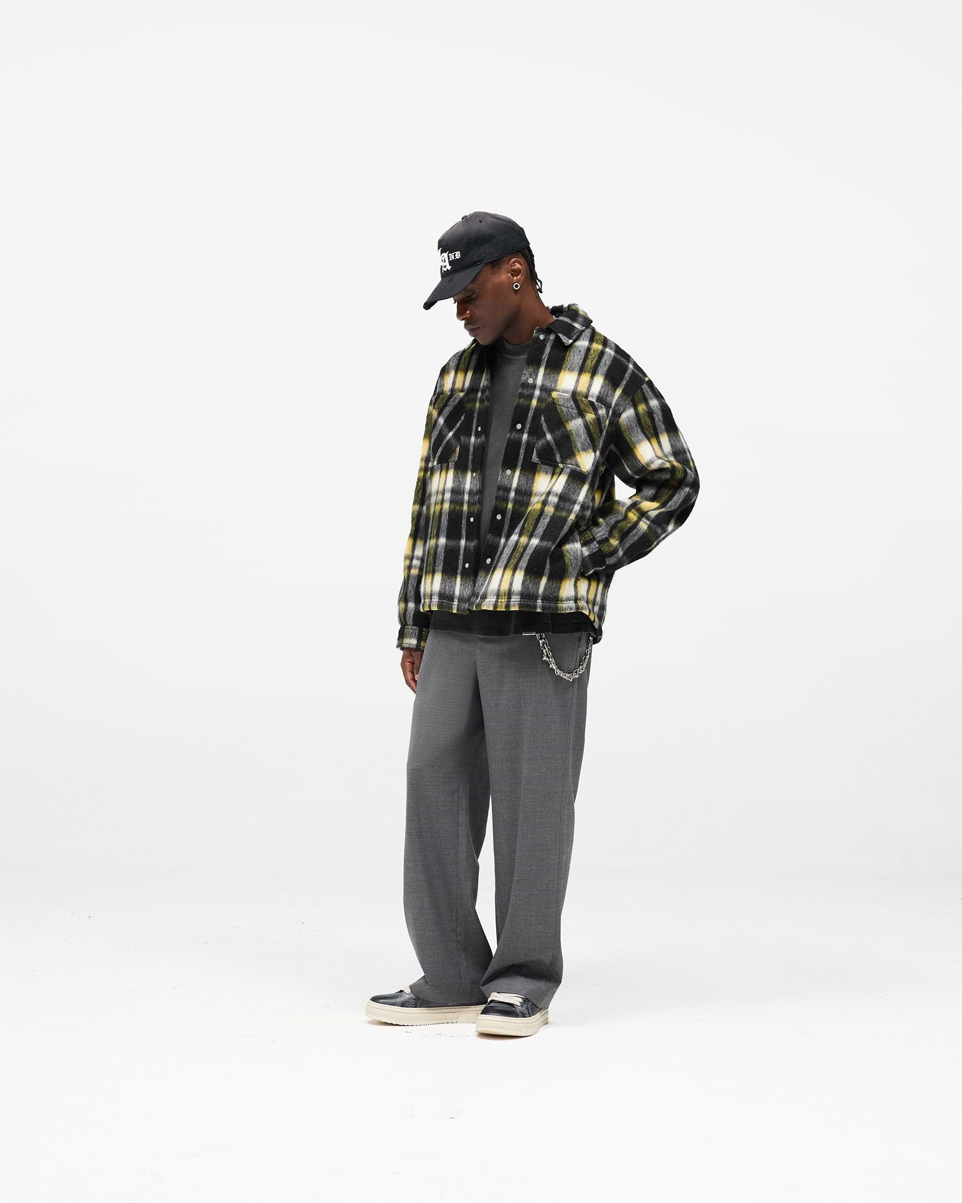 Textured Overshirt - Jet Black
