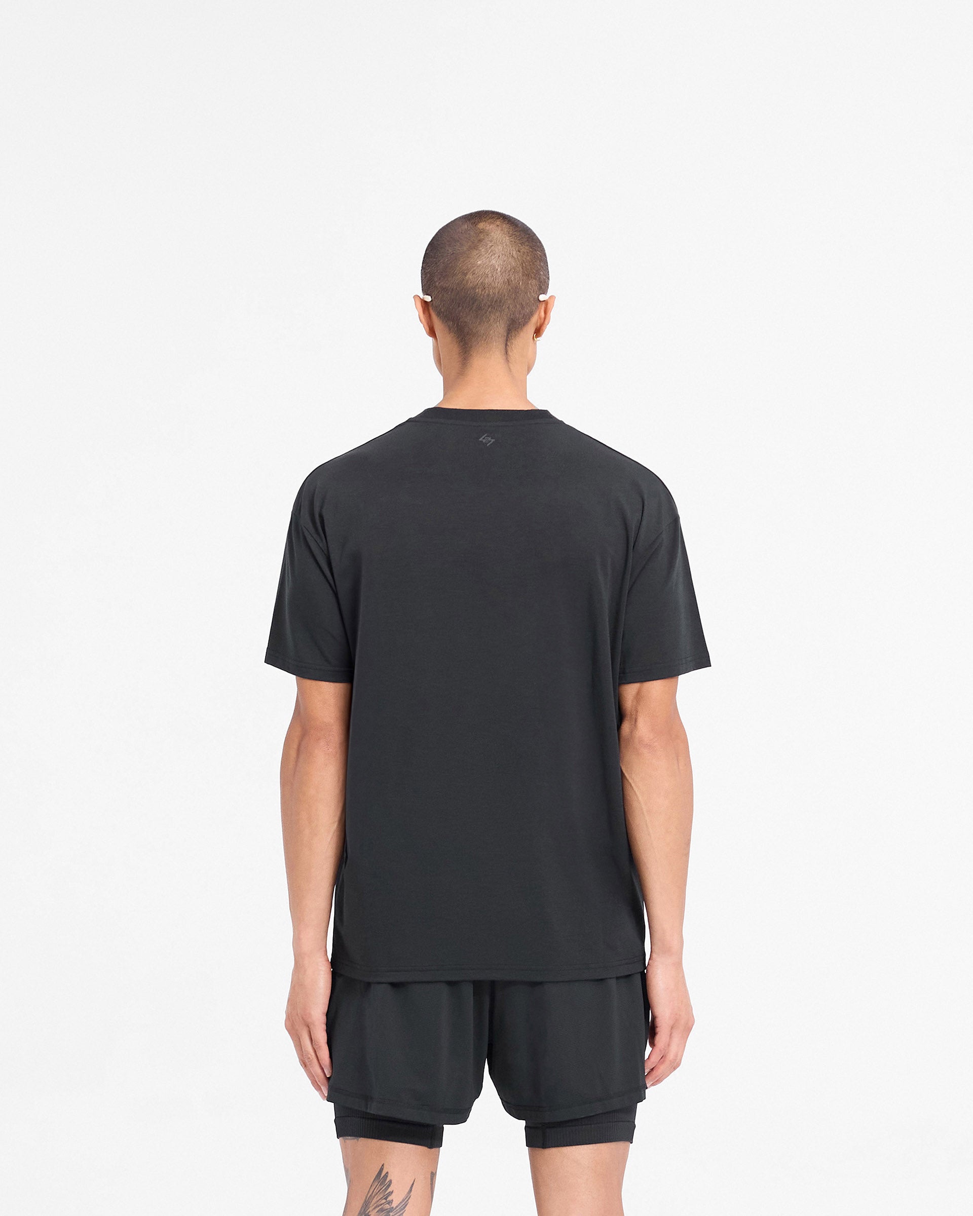 247 DNA Oversized T-Shirt - Jet Black