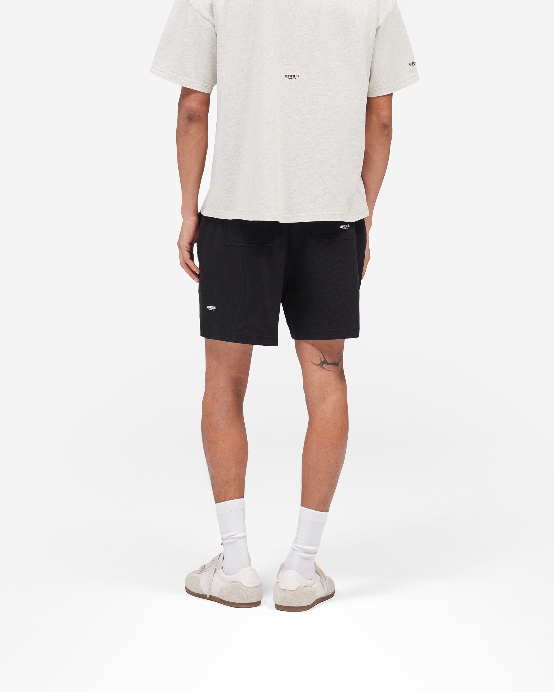 Micro Owners Club Mesh Shorts - Black