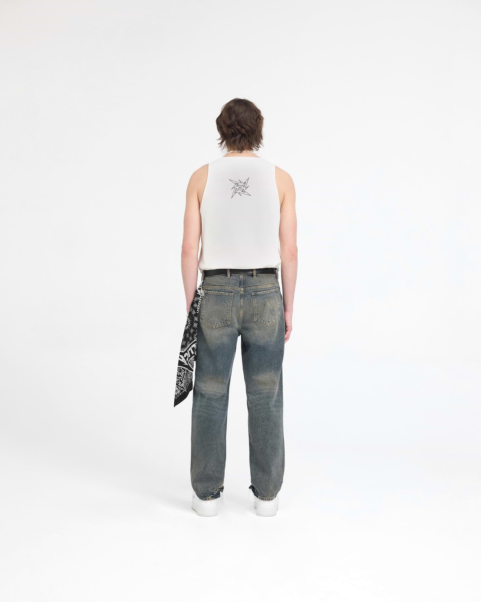Represent X Metallica Local Crew Vest - Blanco Plano