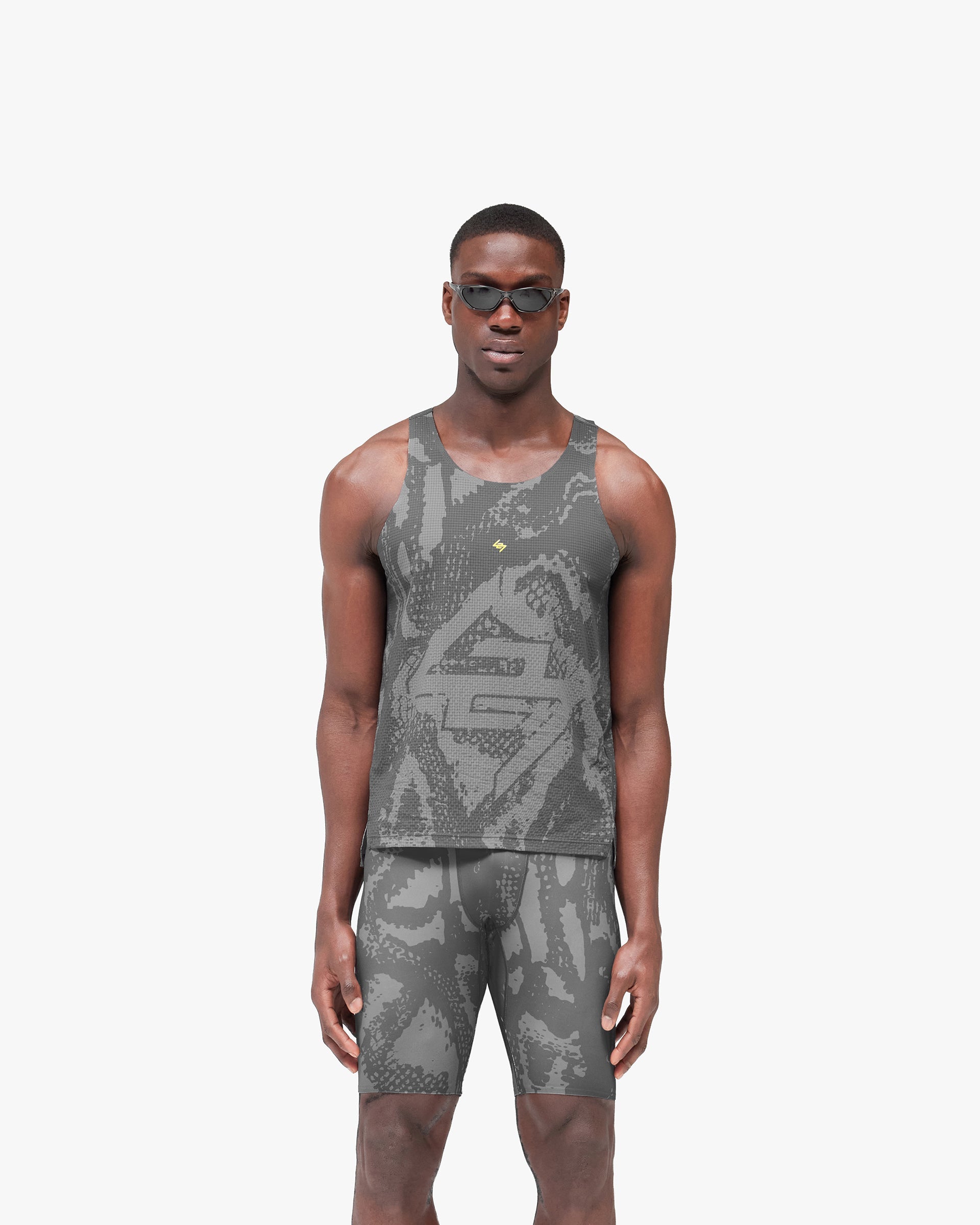 247 London Singlet - Vintage Grey
