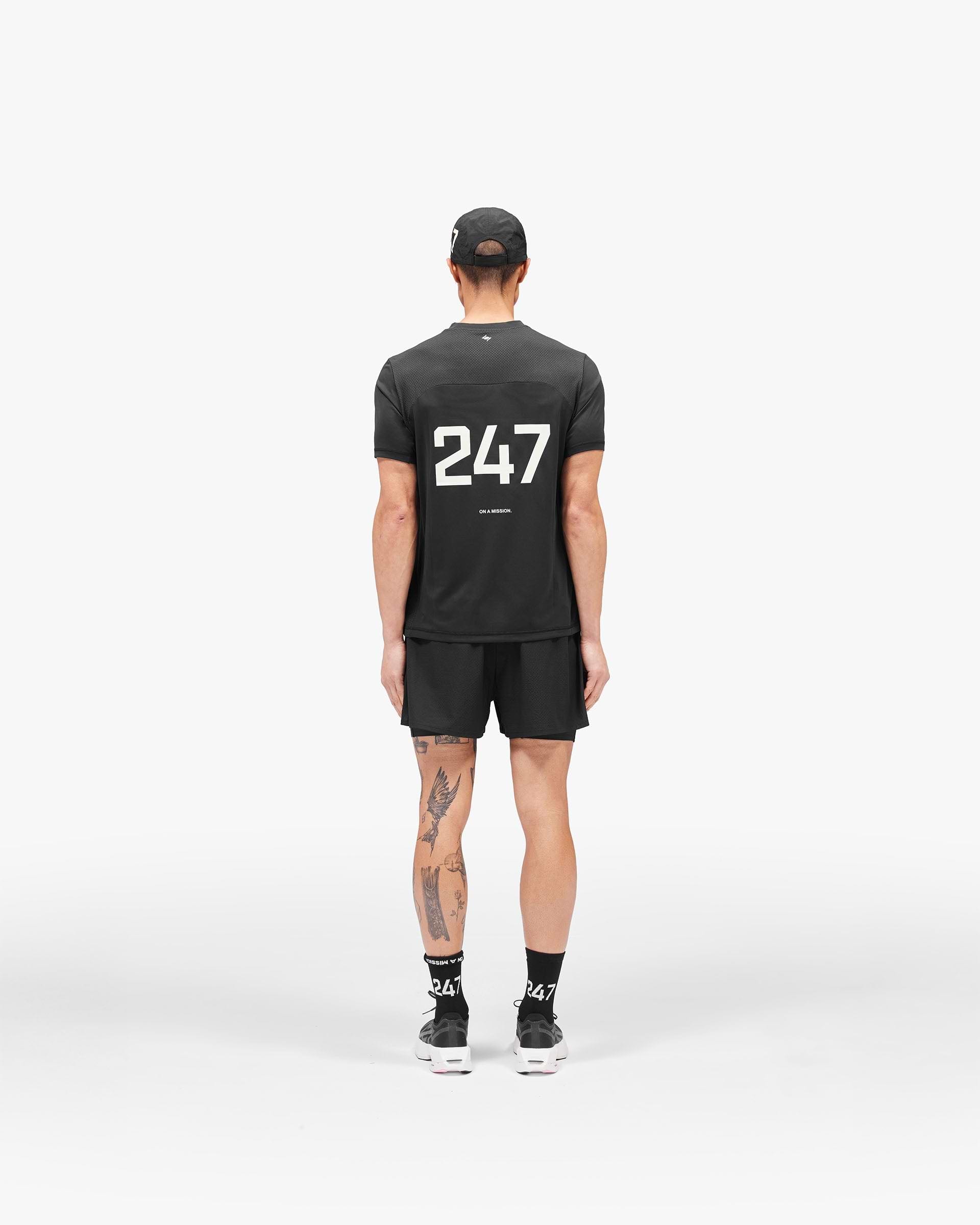 247 Trail Short - Negro Azabache