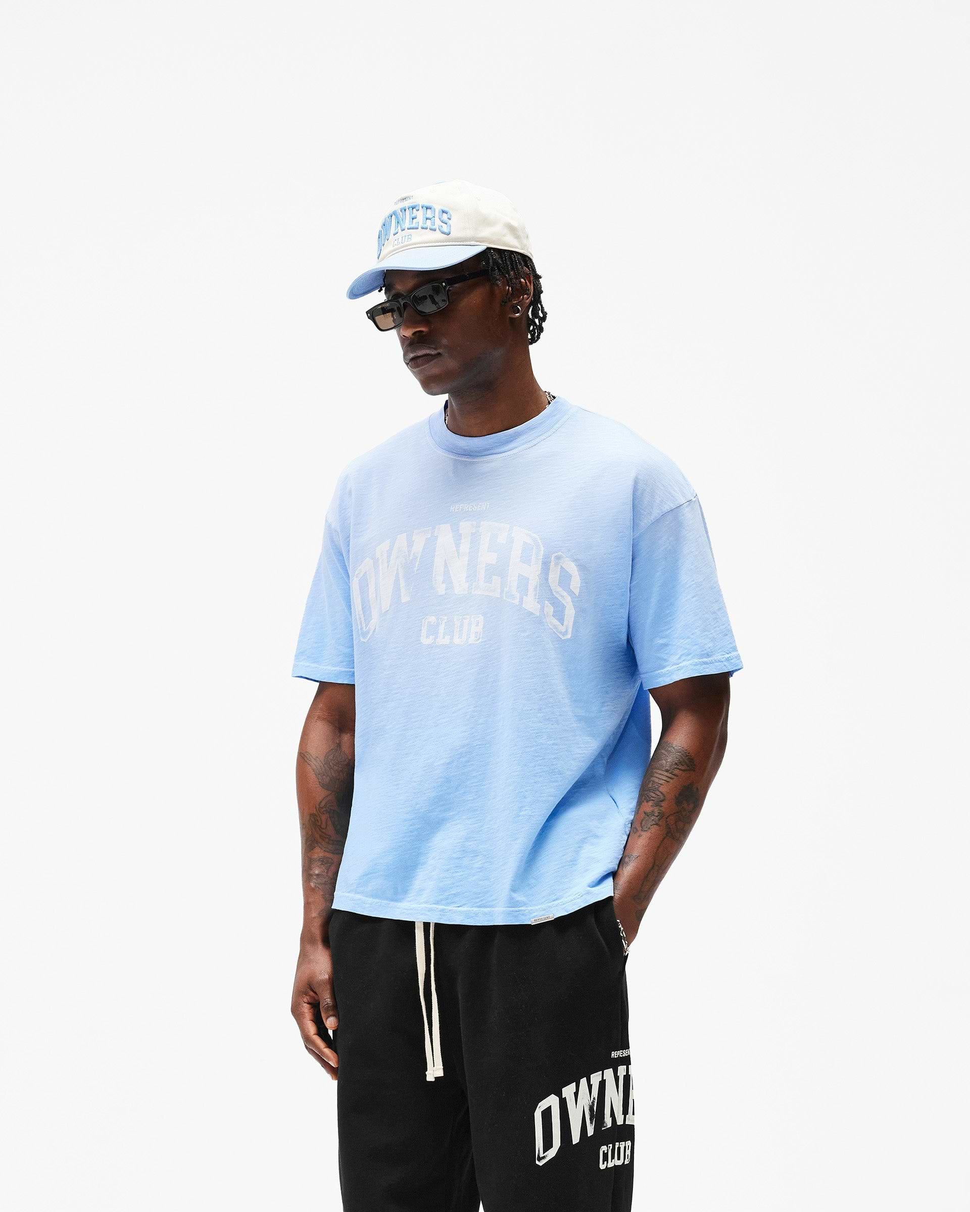 Represent Owners Club T-Shirt - Sky Blue