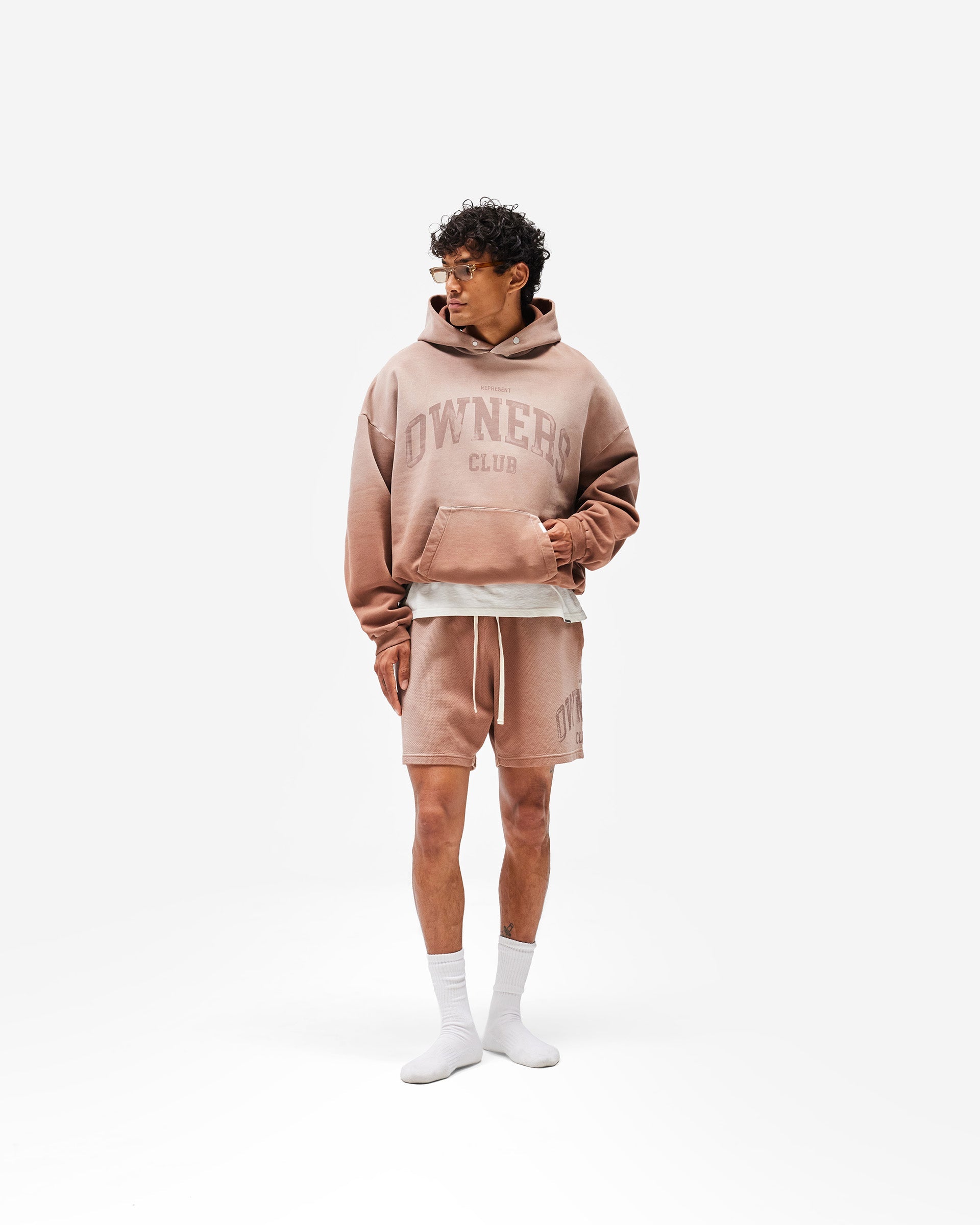 Represent Owners Club Mesh Short - Sienna