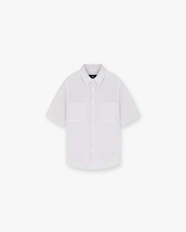 Short Sleeve Pinstripe Shirt
