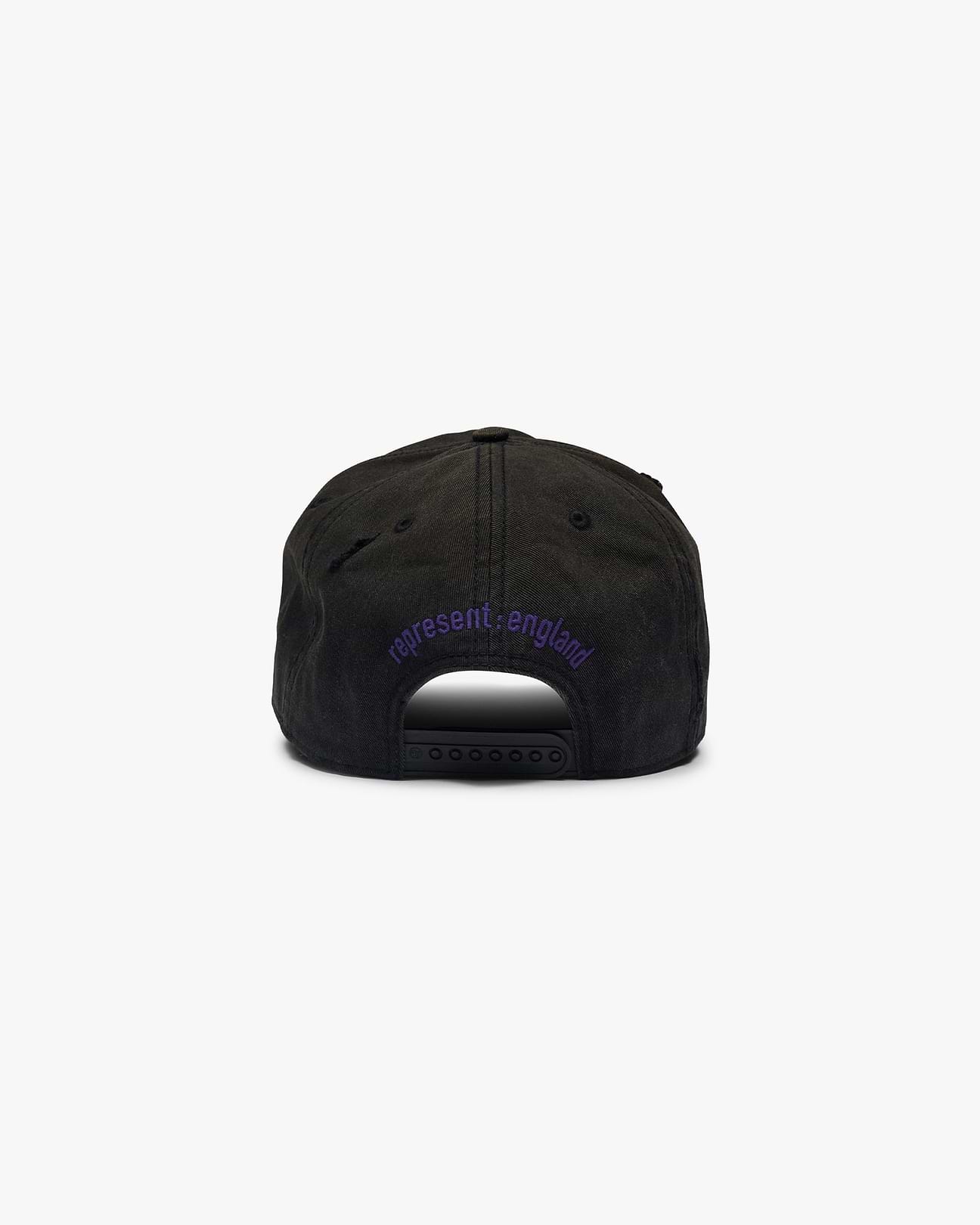 Resent Cap Washed Black | Mens Caps FW26 | REPRESENT