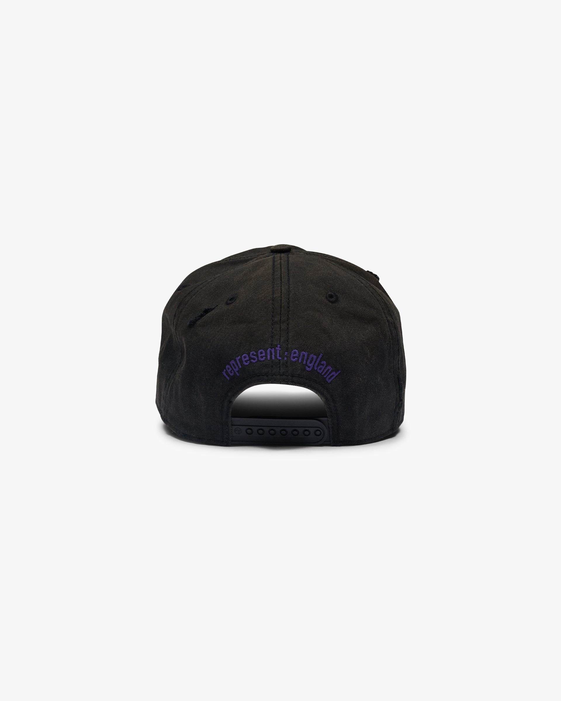 Represent X 47 Resent Cap - Washed Black