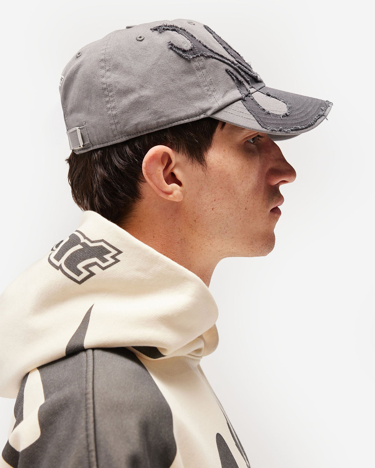 Represent x Belstaff Panelled Cap Charcoal | Accessories | REPRESENT