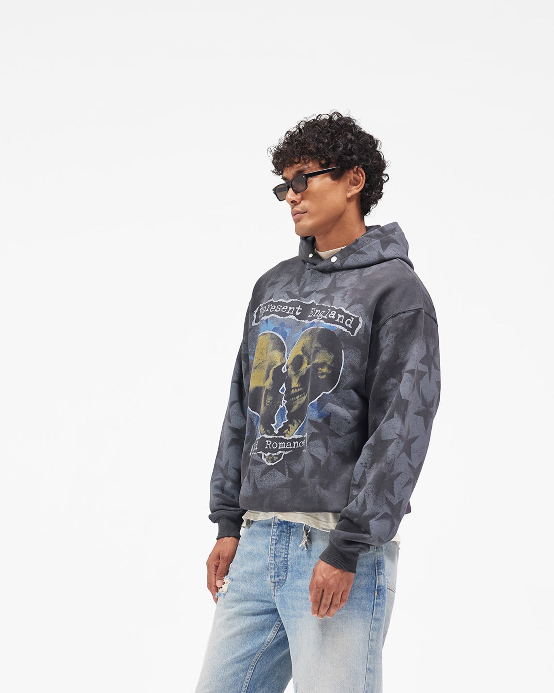 Romance Hoodie - Vintage Black