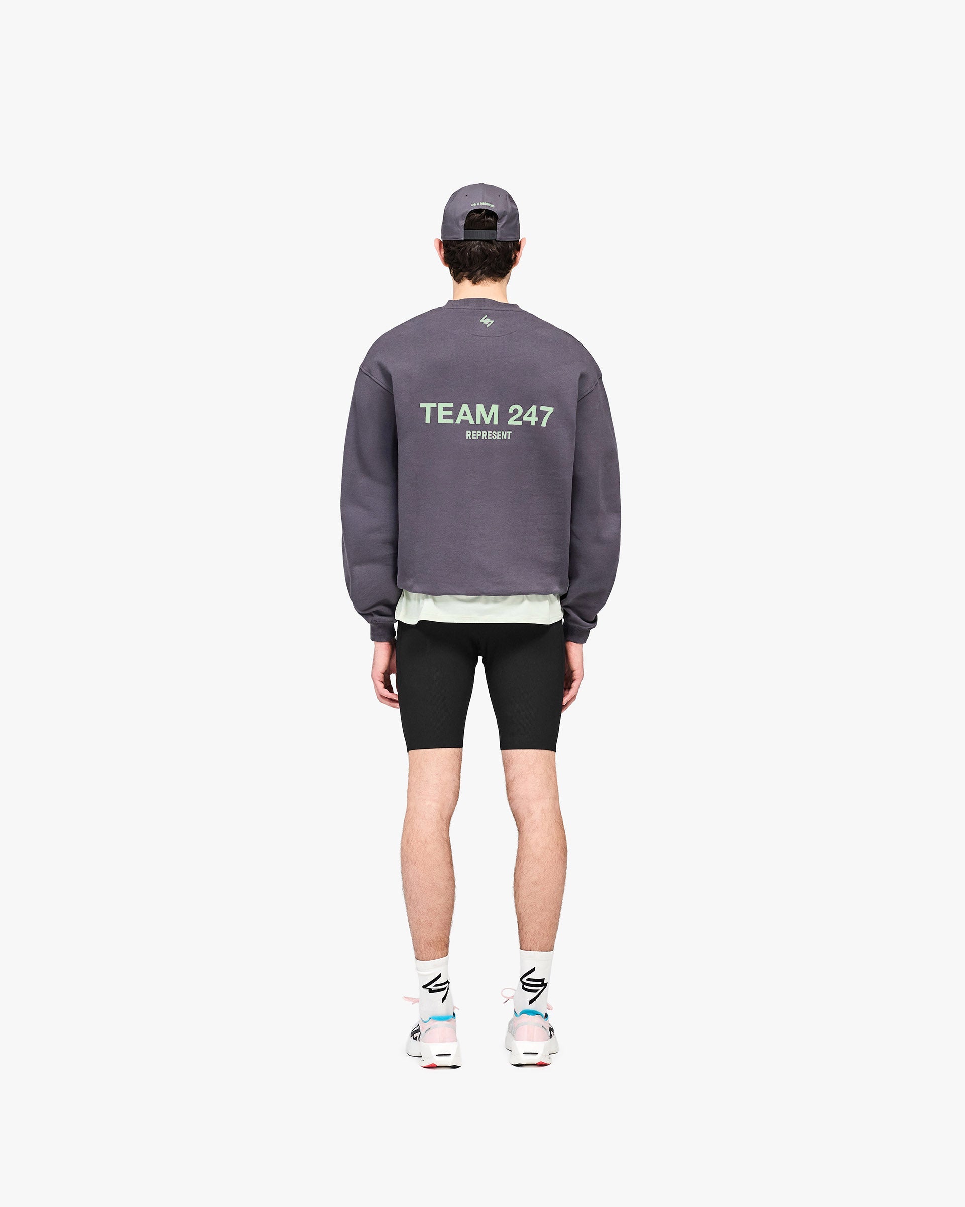 Team 247 Oversized Sweater - Graphene