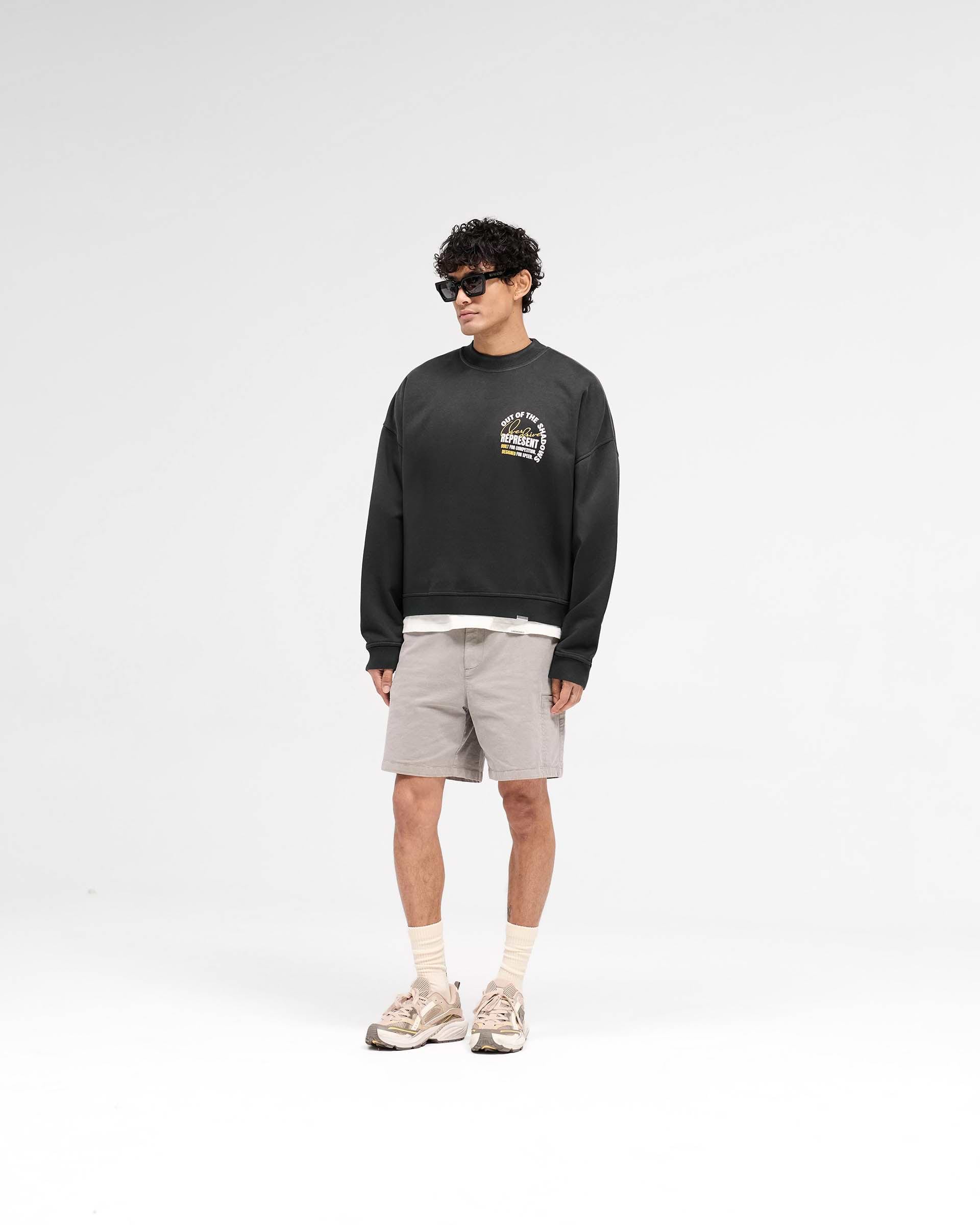 Out Of The Shadows Sweater - Stained Black