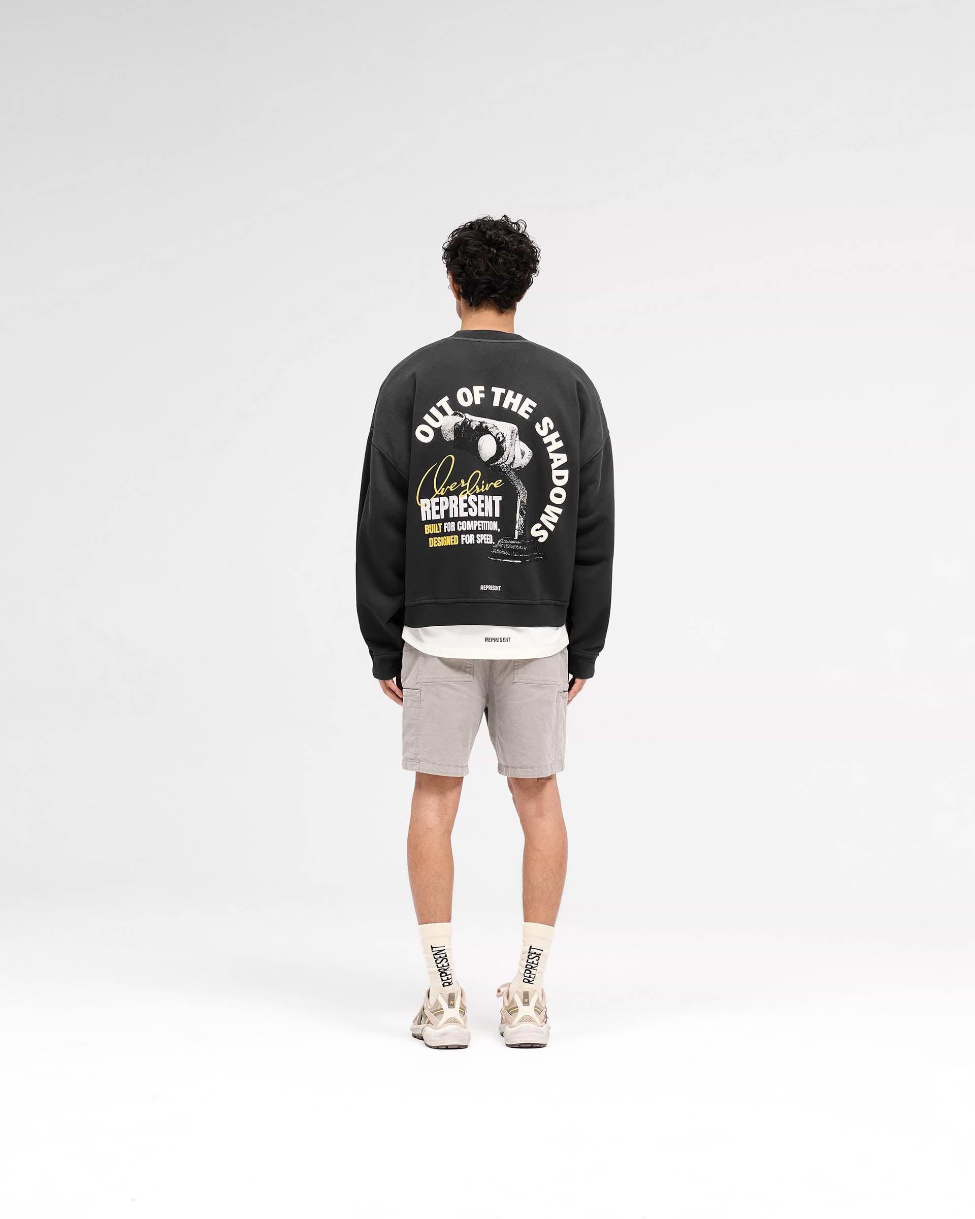 Out Of The Shadows Sweater - Stained Black