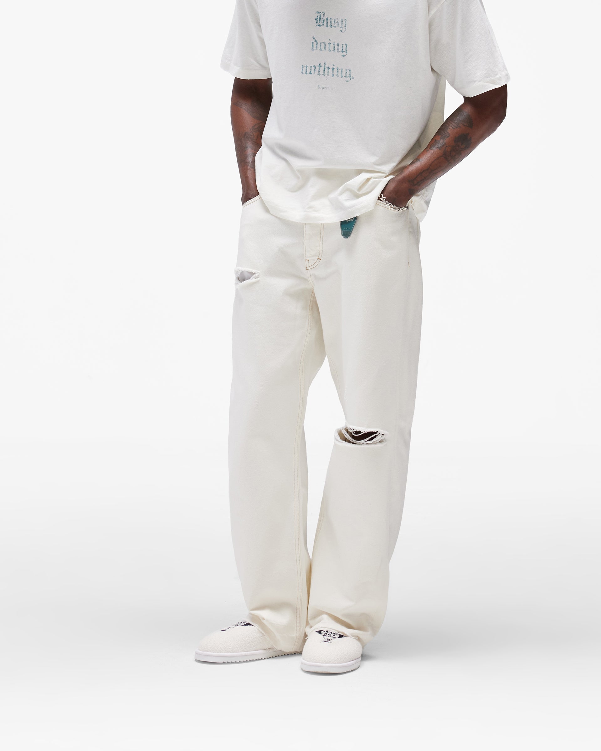 Heaton Denim - Vintage White