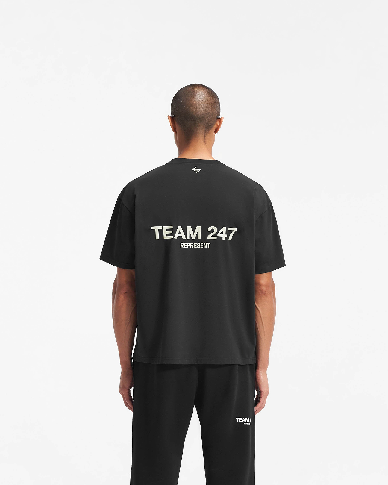 Team 247 Oversized T-Shirt - Black | REPRESENT