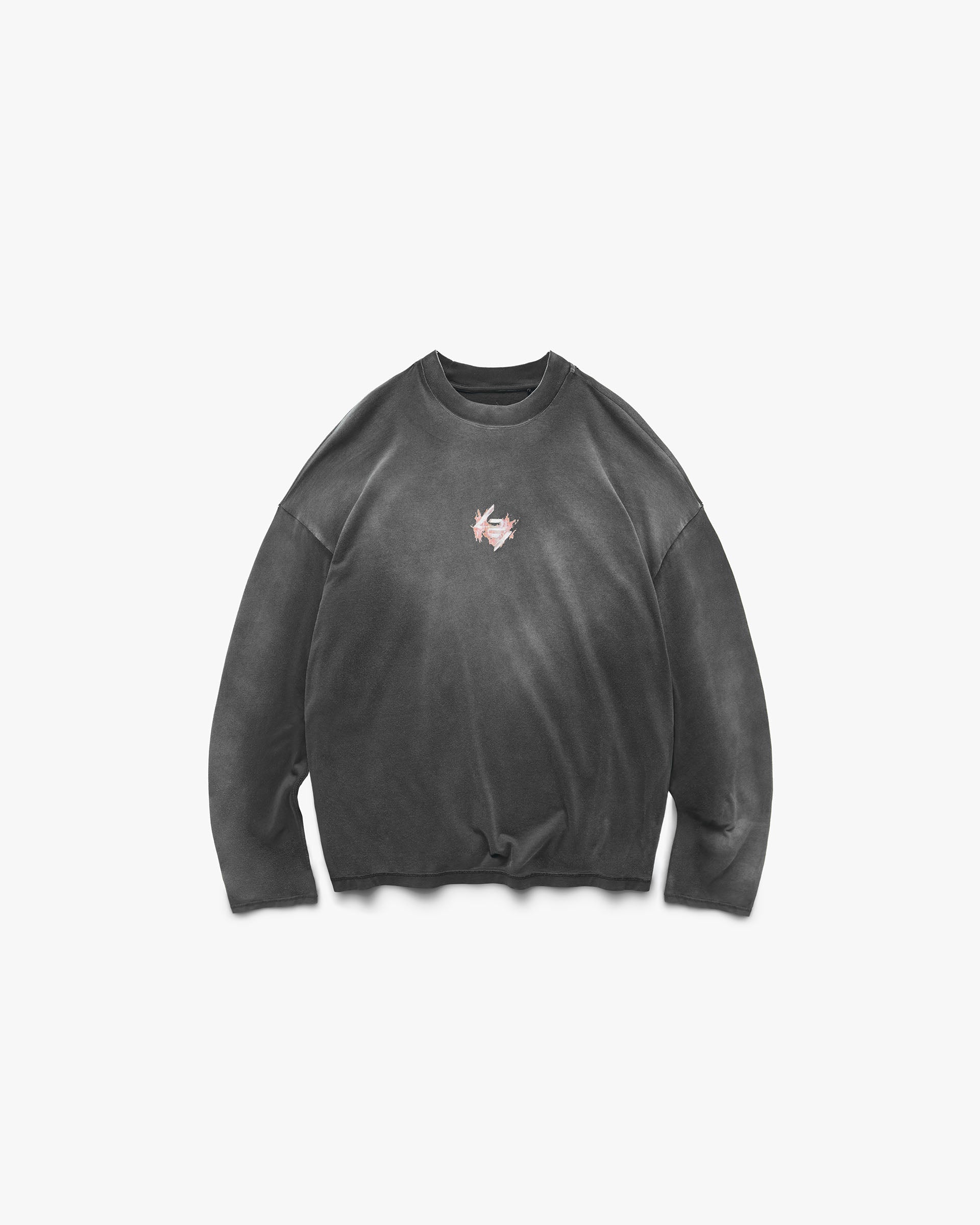 247 Ignite Long Sleeve T-Shirt - Stained Black Wash