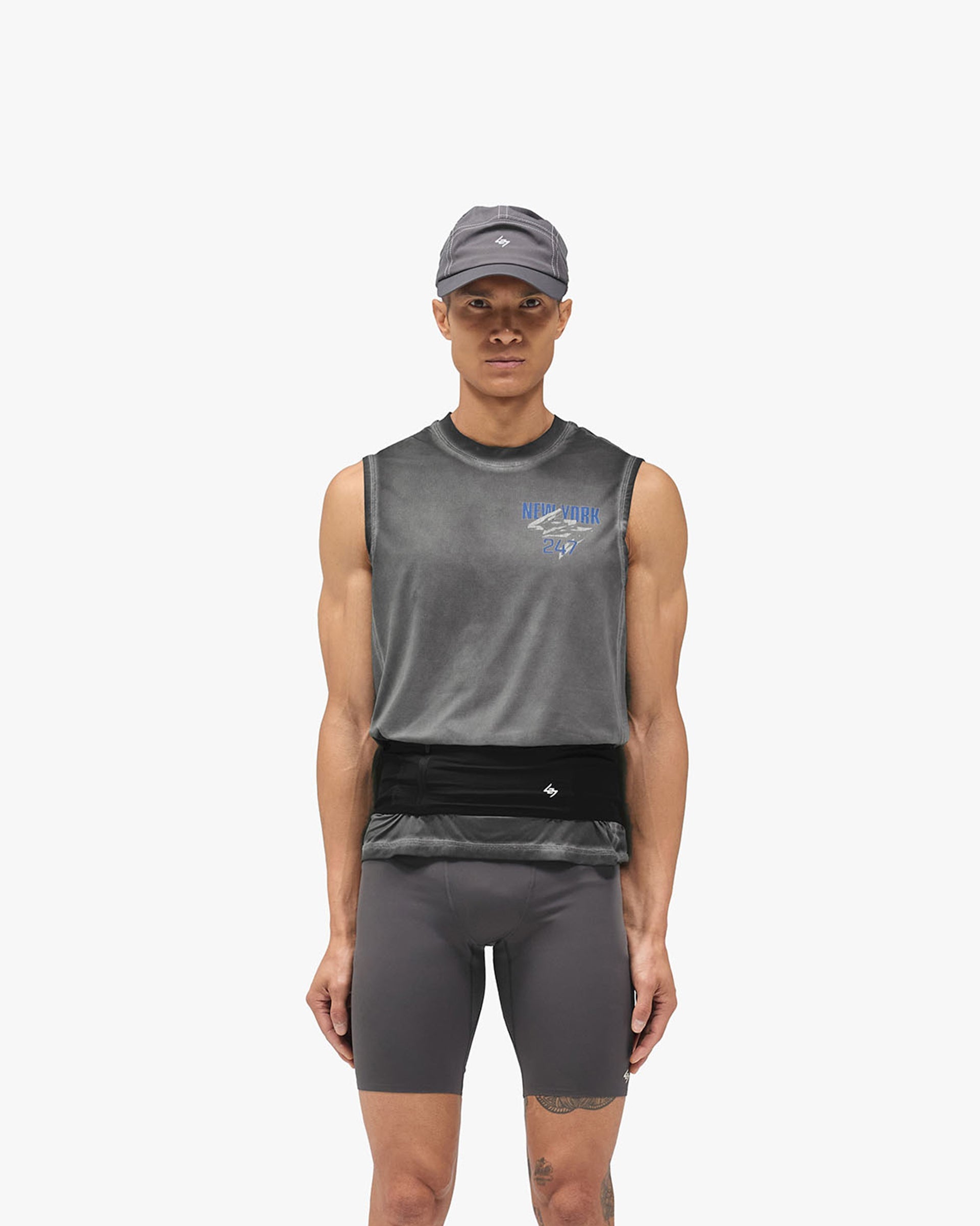 247 New York Tank - Washed Grey