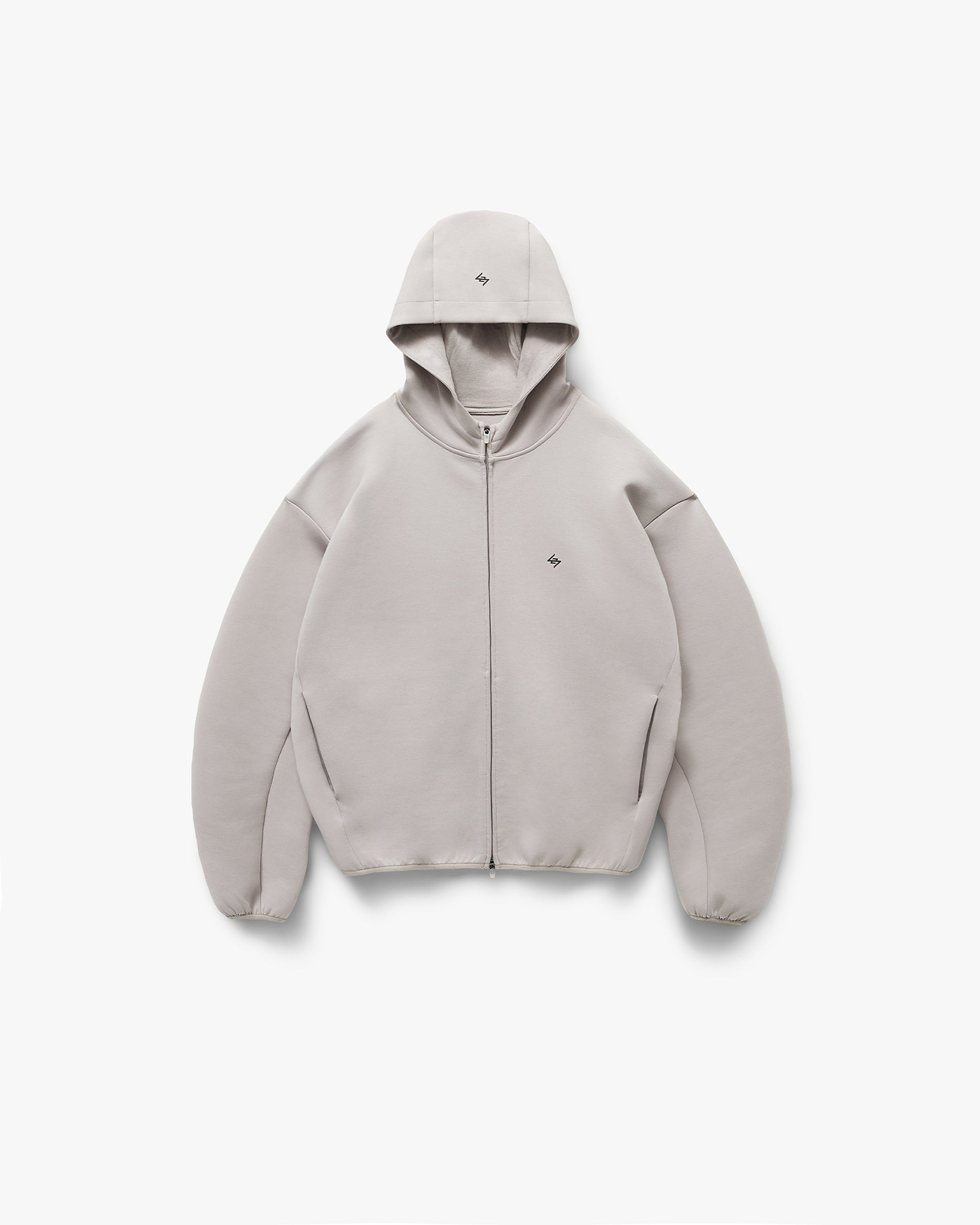 247 Numbers Hood Ash Grey | Performance Hoodies | REPRESENT