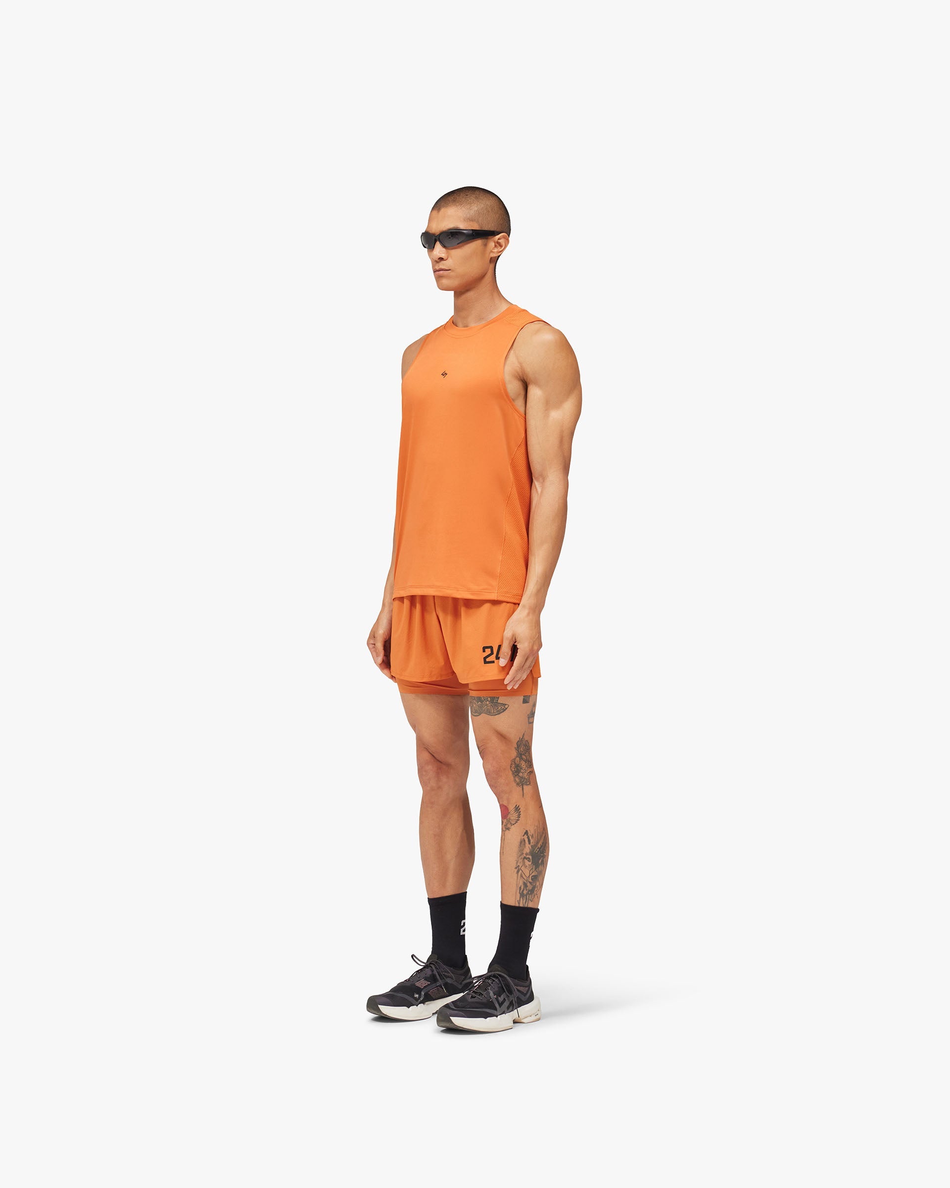 247 Numbers Vest - Ember