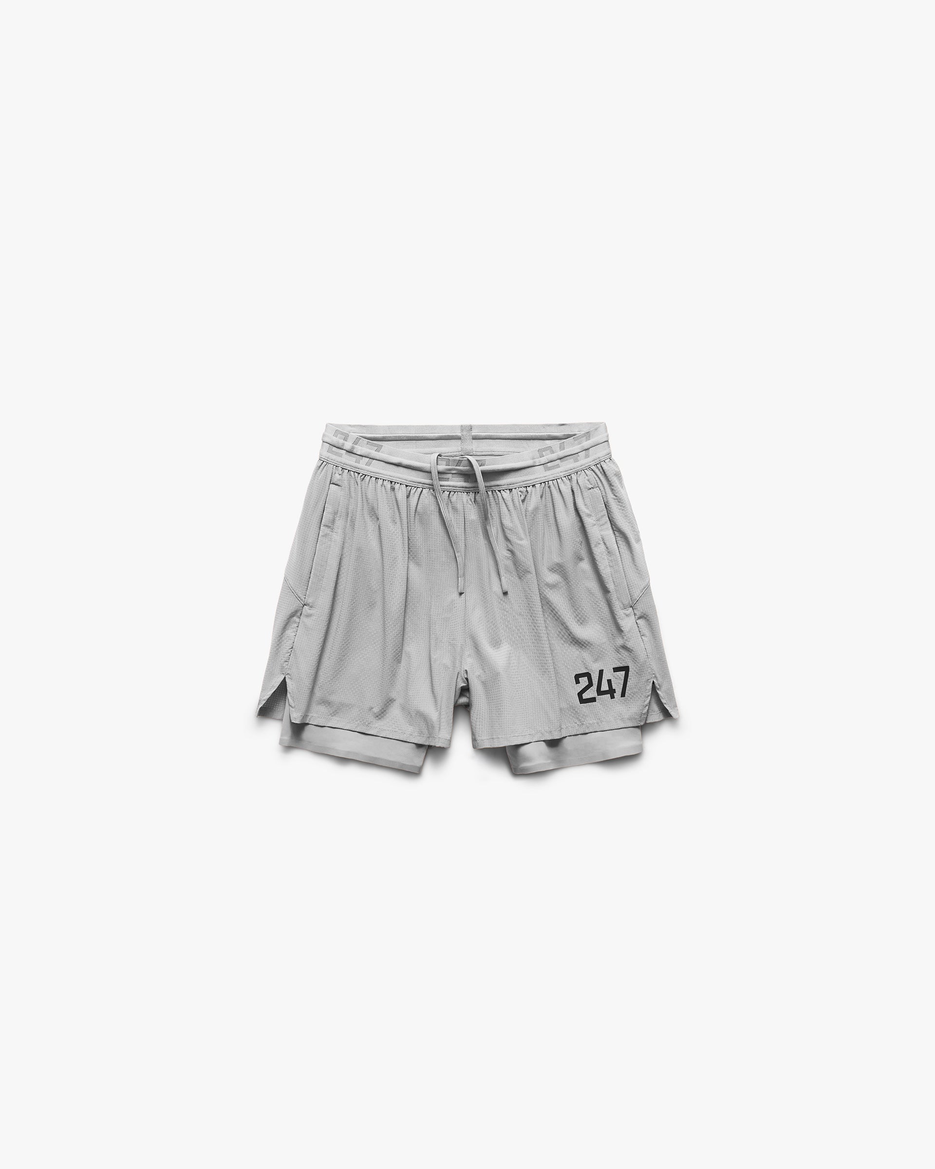 247 Trail Short - Ash Grey