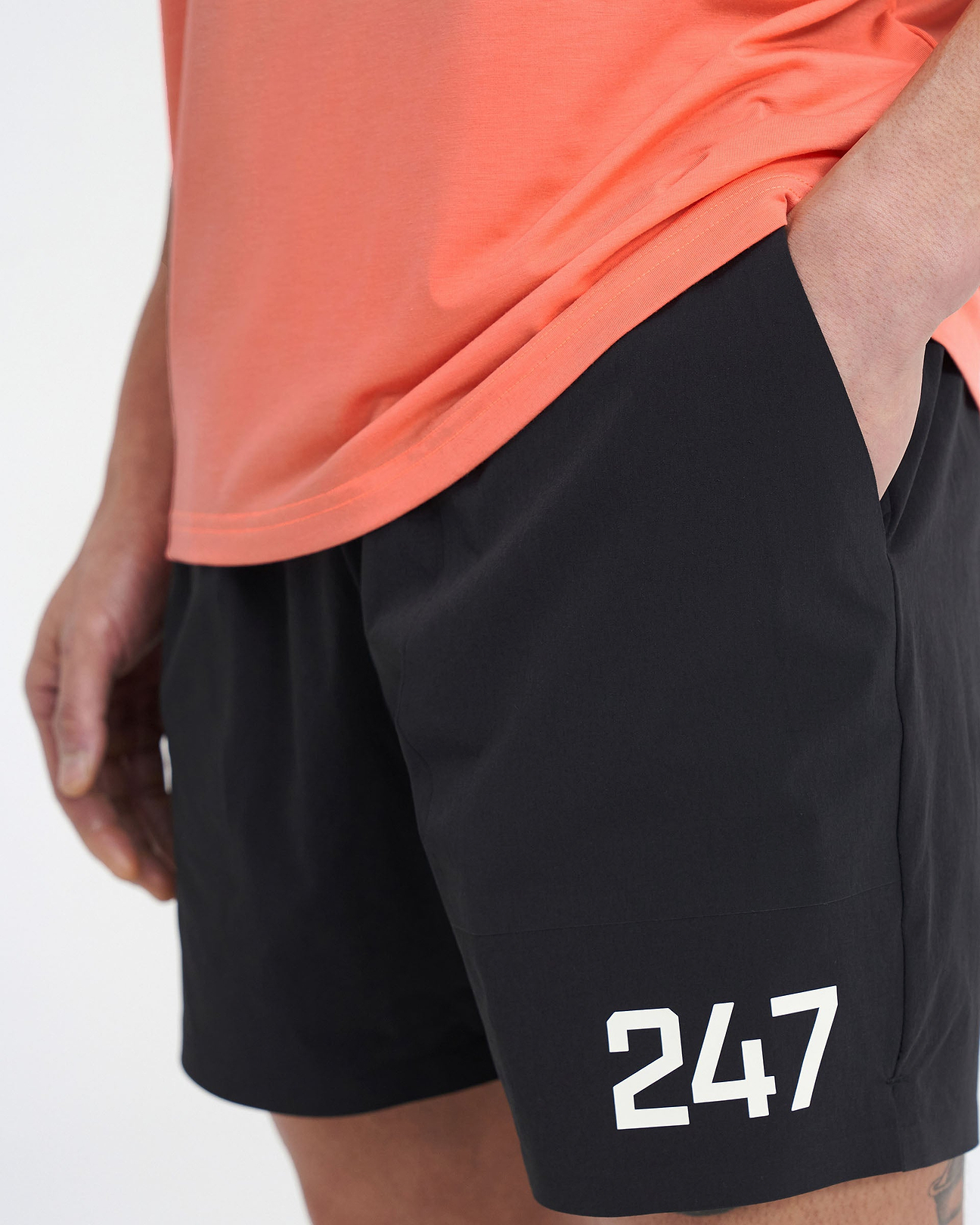 Black Gym Shorts | 247 | REPRESENT