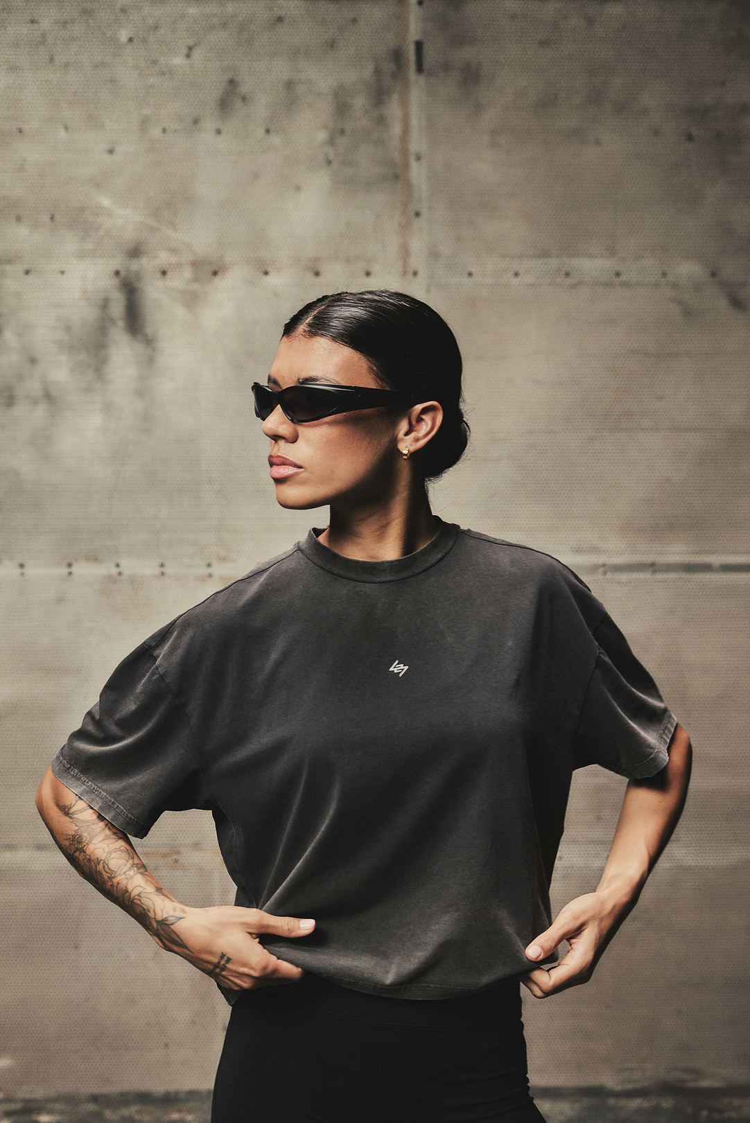 Black Team 247 Star OS Tee | 247 SS26 T-Shirts | REPRESENT