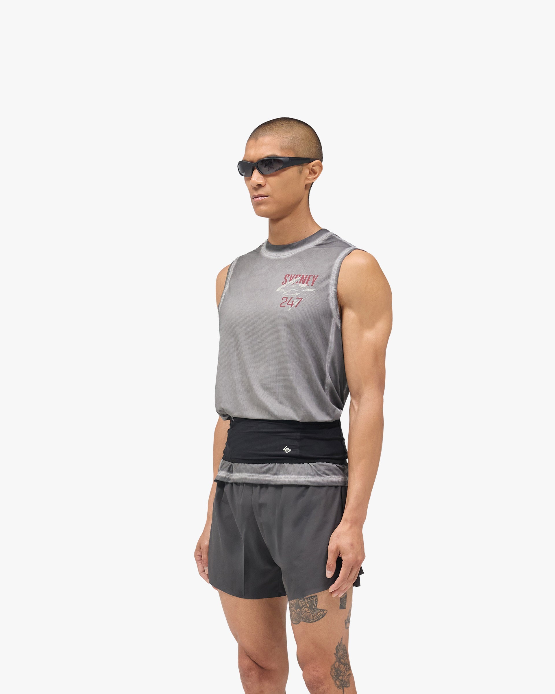 247 Sydney Tank - Washed Grey