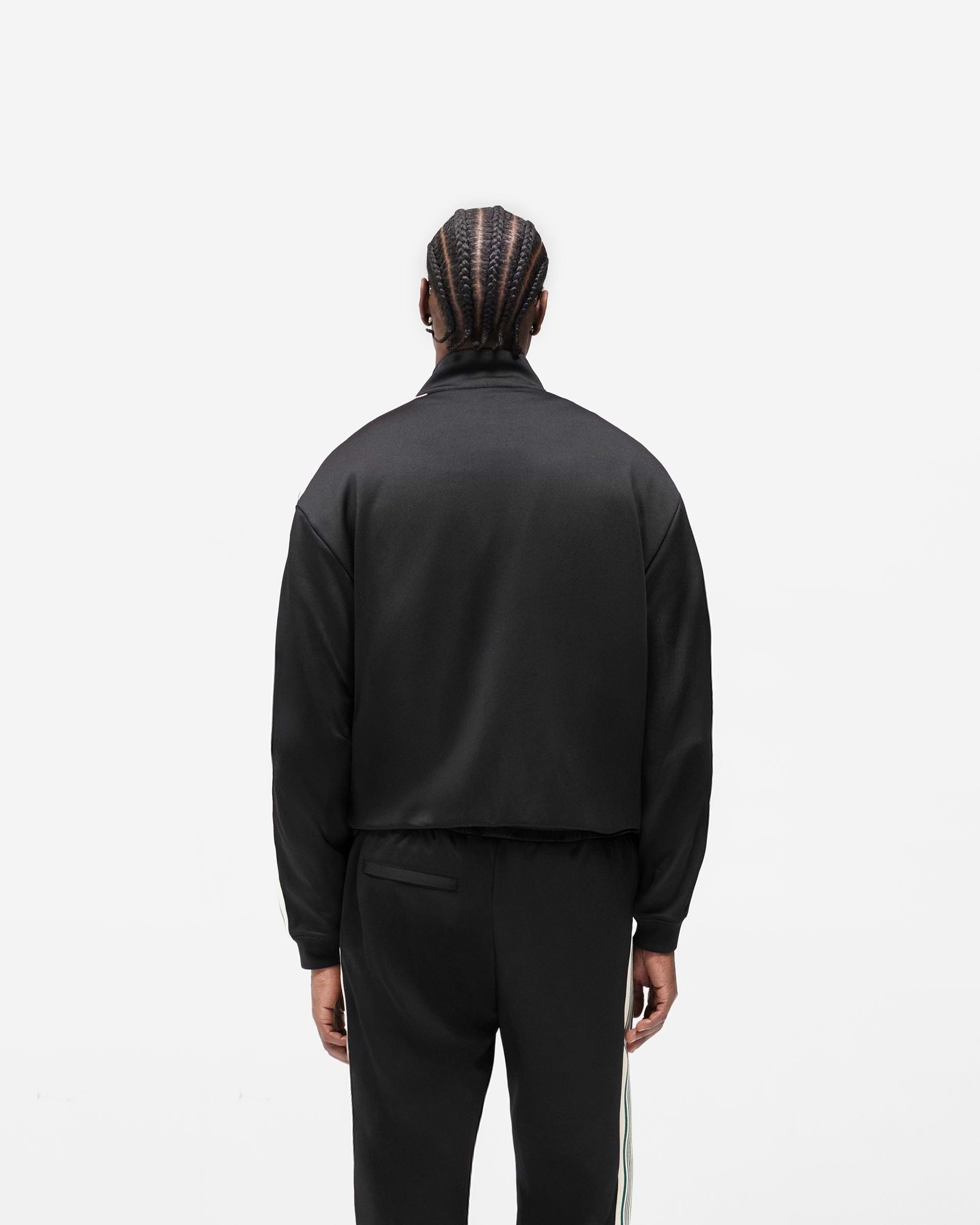 Taped Track Jacket - Jet Black