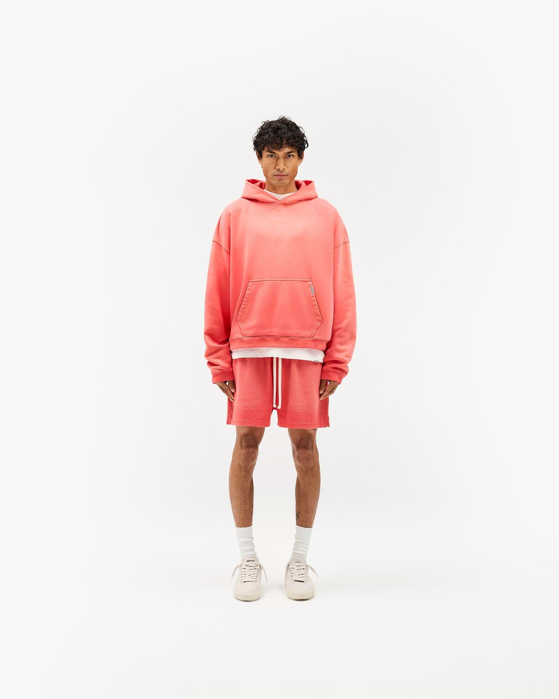 Initial Mesh Shorts - Vintage Red