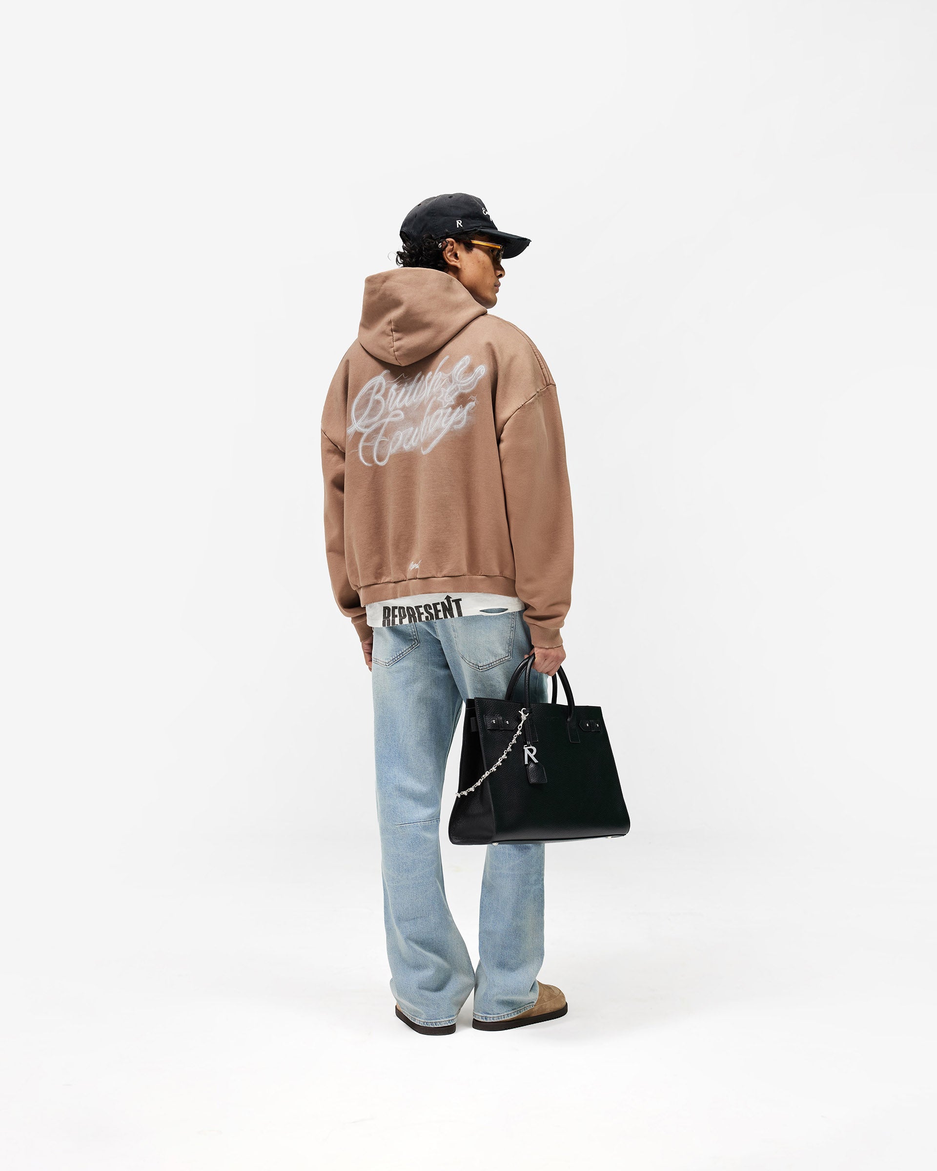 British Cowboys Hoodie - Dusty Brown