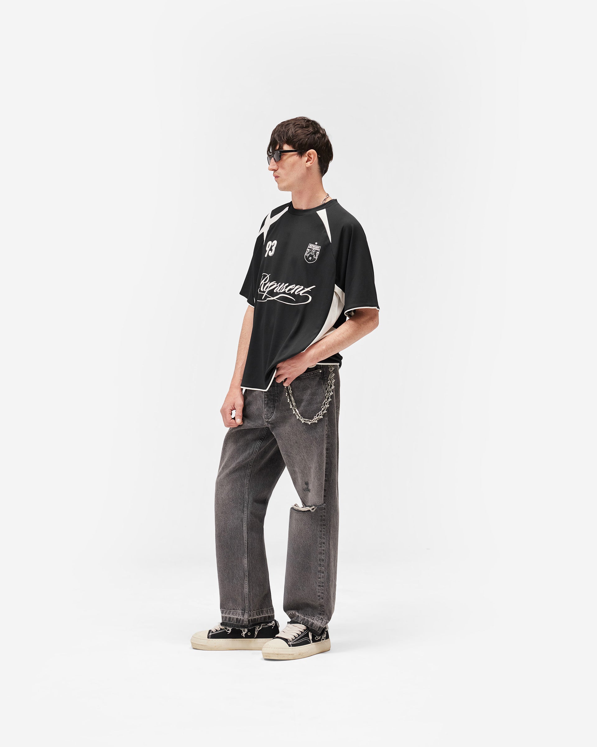 Star Jersey - Jet Black