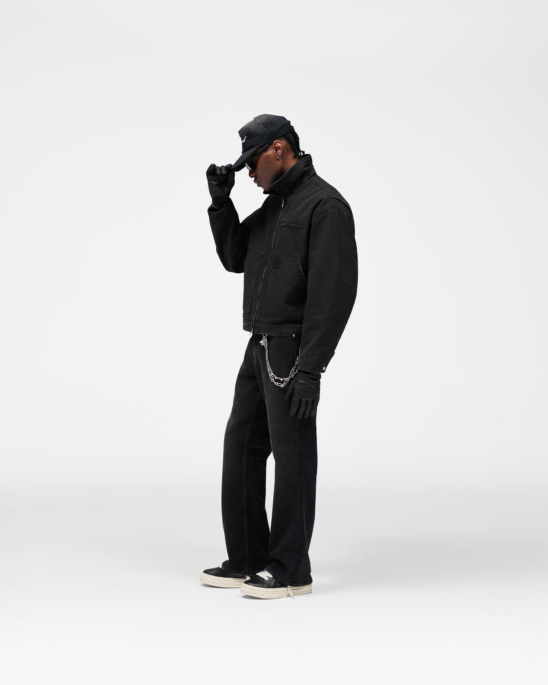 Heaton Workwear Jacket - Washed Black